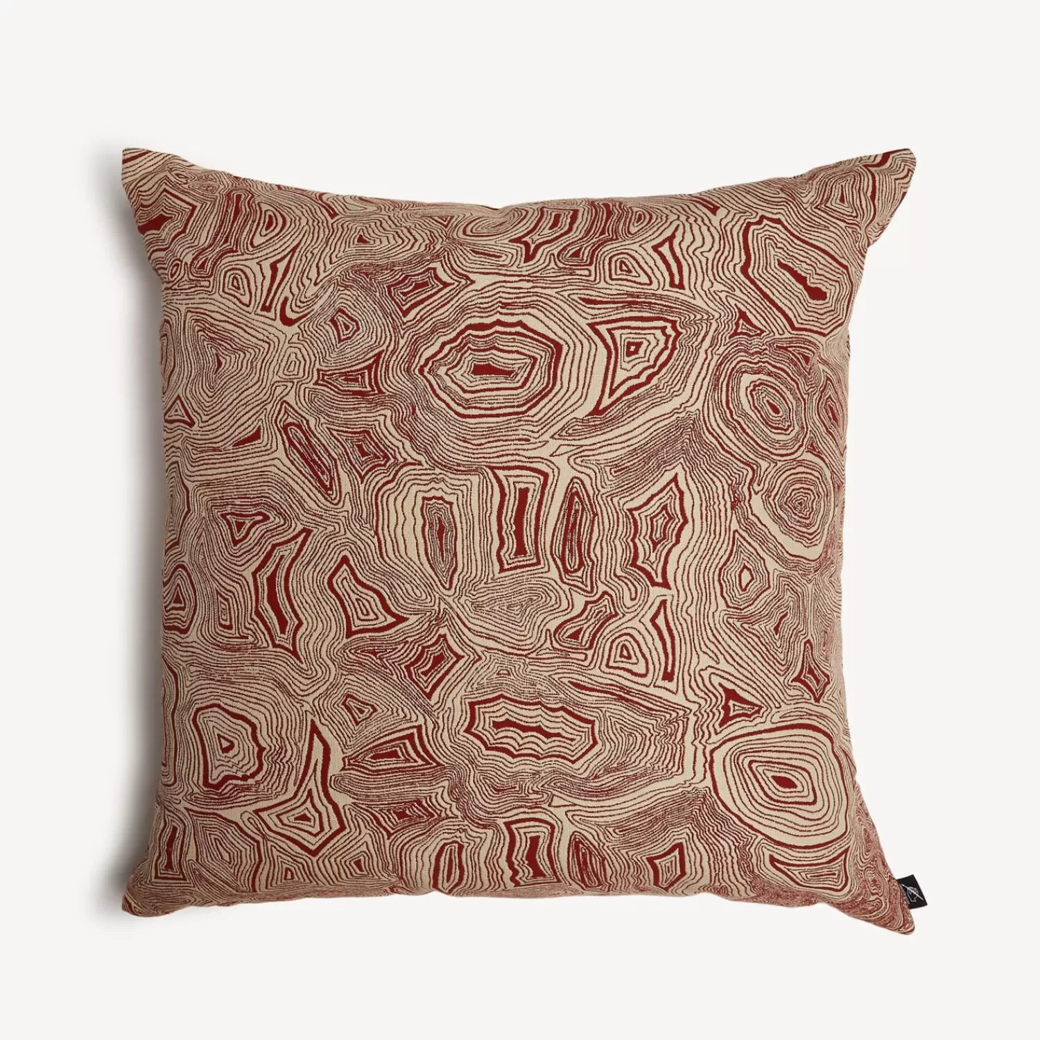 Cushions<Fornasetti Outdoor Cushion Malachite Rust/Ecru