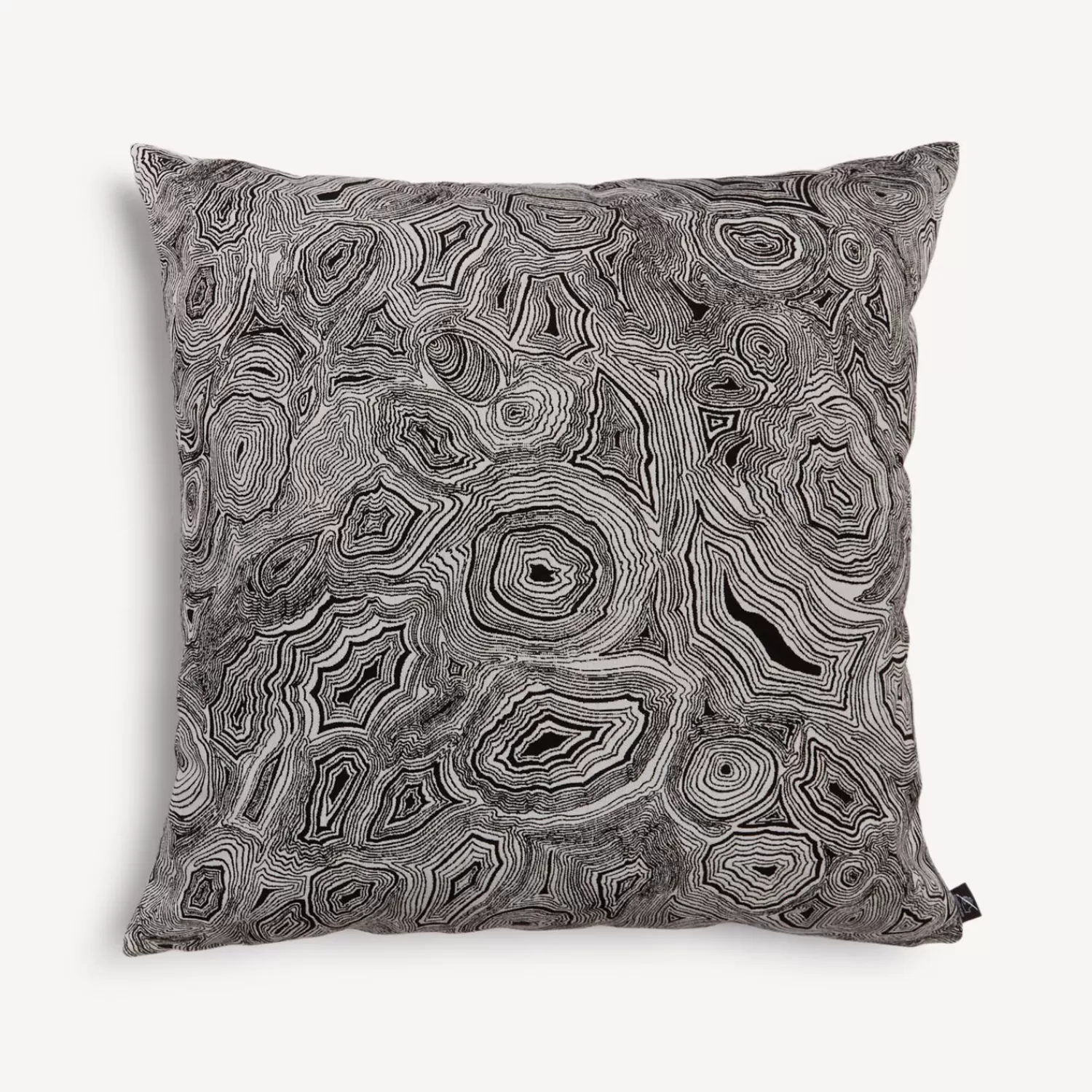 Cushions<Fornasetti Outdoor Cushion Malachite White/Black