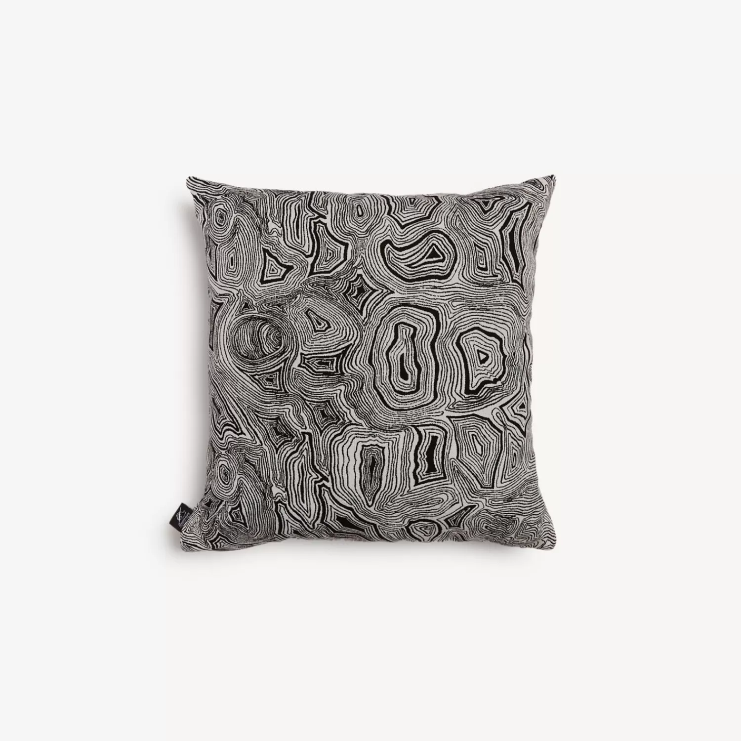 Cushions<Fornasetti Outdoor Cushion Malachite White/Black