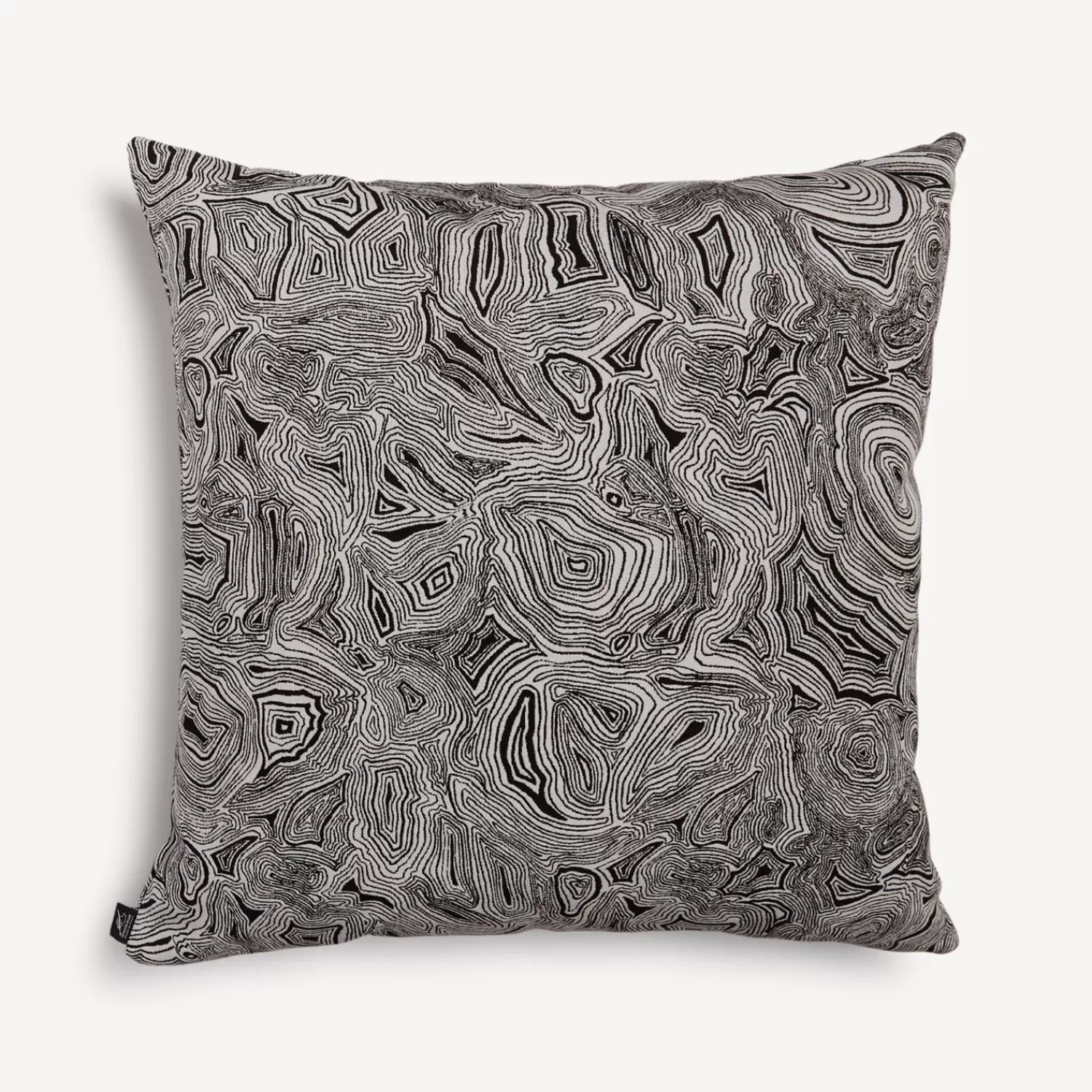 Cushions<Fornasetti Outdoor Cushion Malachite White/Black