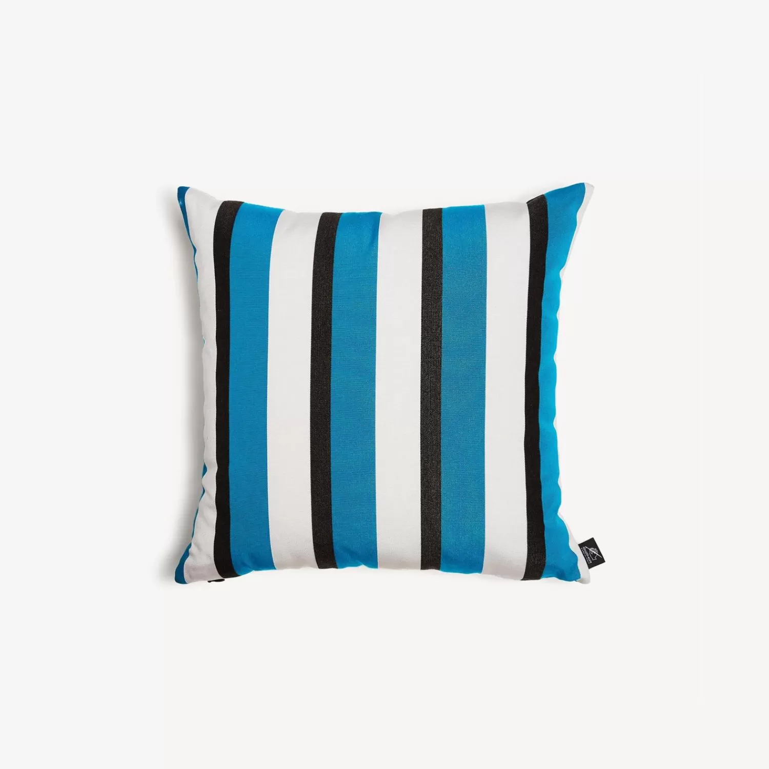 Cushions<Fornasetti Outdoor Cushion Rigato Turquoise/White/Black