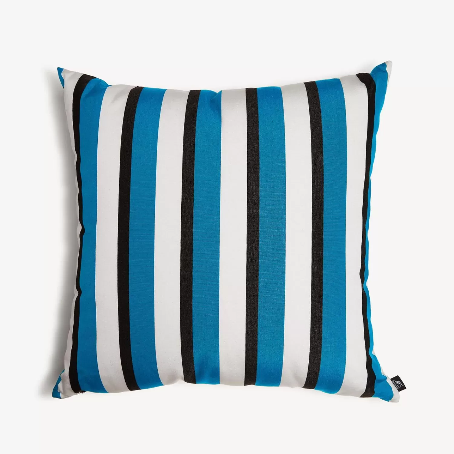 Cushions<Fornasetti Outdoor Cushion Rigato Turquoise/White/Black