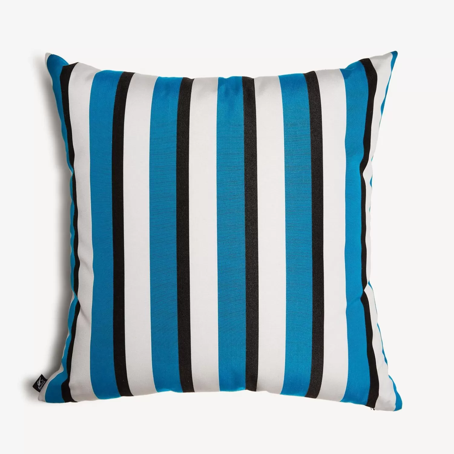 Cushions<Fornasetti Outdoor Cushion Rigato Turquoise/White/Black