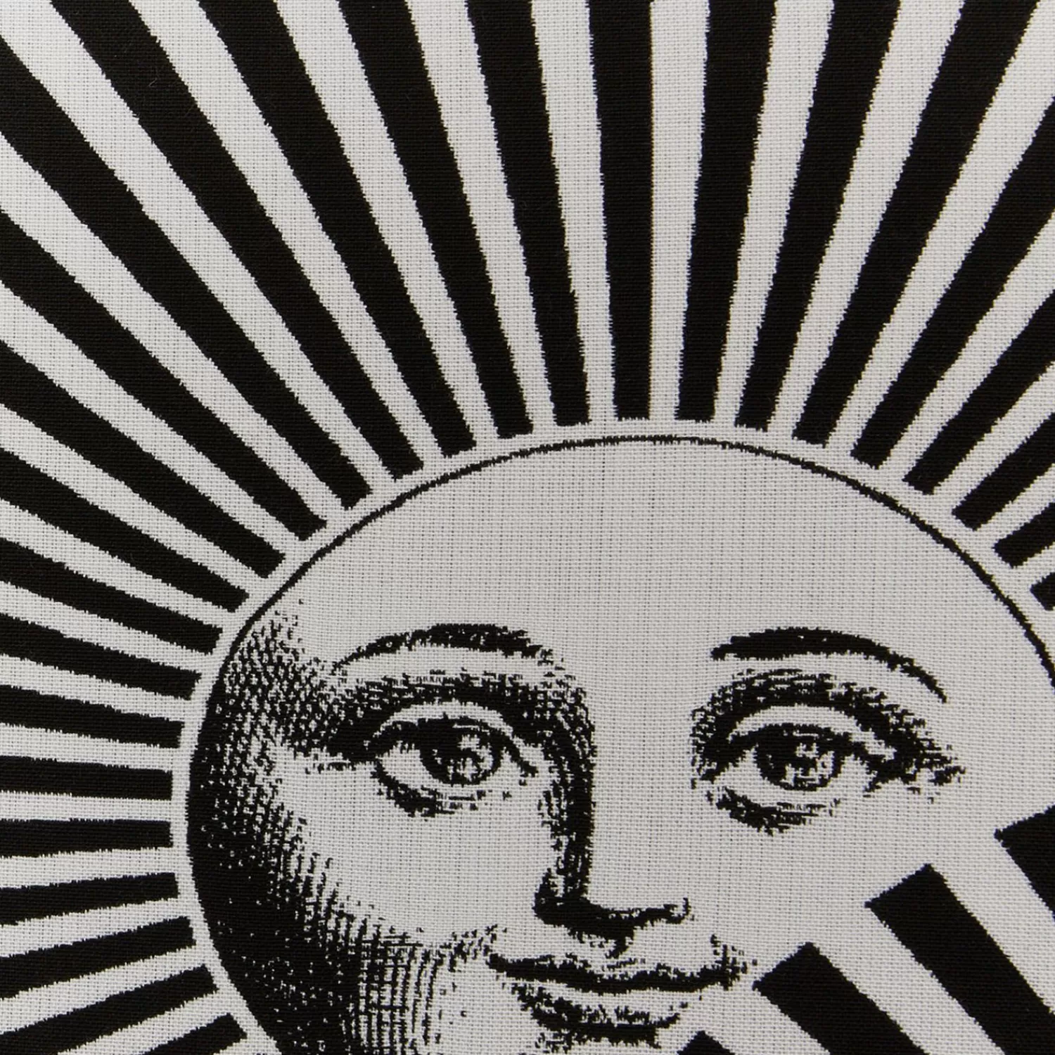 Cushions<Fornasetti Outdoor Cushion Soli A Ventaglio White/Black