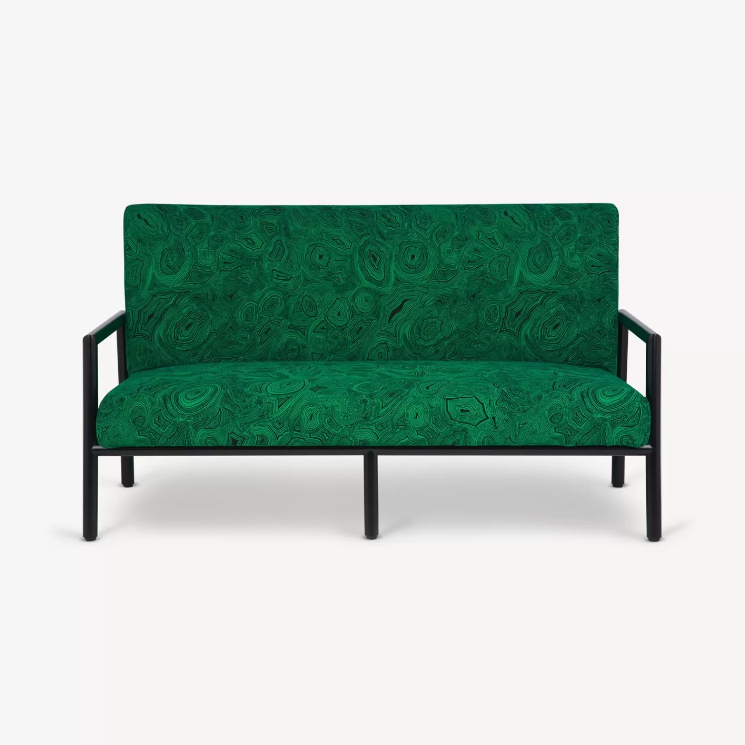 Living Rooms<Fornasetti Outdoor Sofa Malachite Green/Black