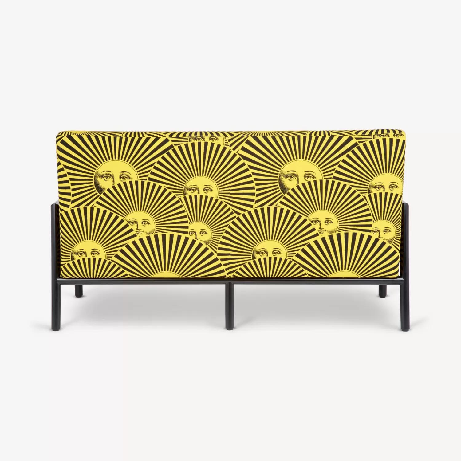 Living Rooms<Fornasetti Outdoor Sofa Soli A Ventaglio Yellow/Black