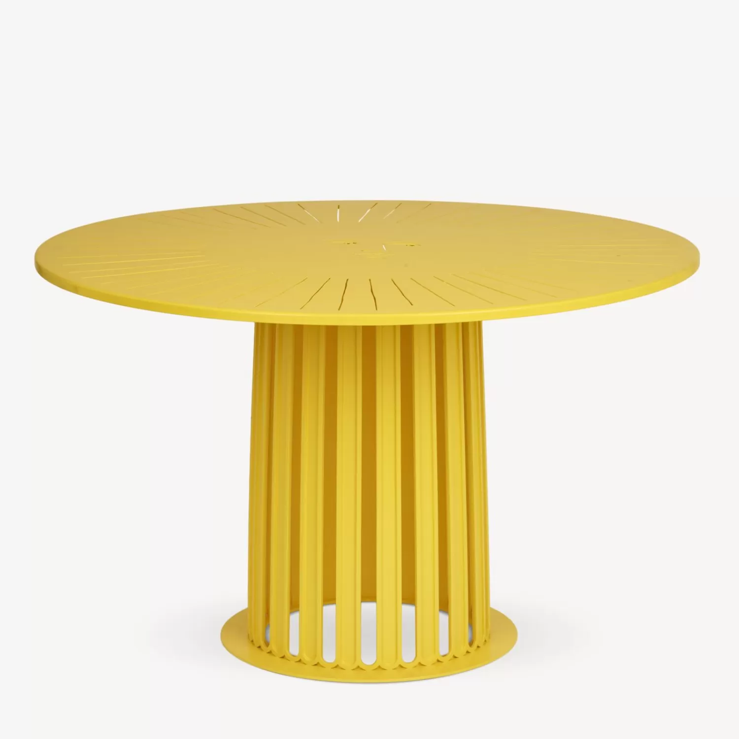 Tables<Fornasetti Outdoor Table Ara Solis Yellow