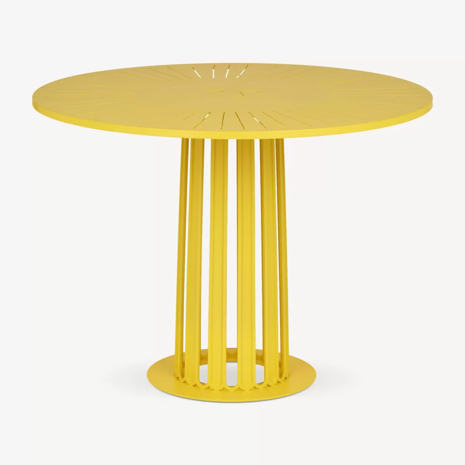 Tables<Fornasetti Outdoor Table Ara Solis Yellow
