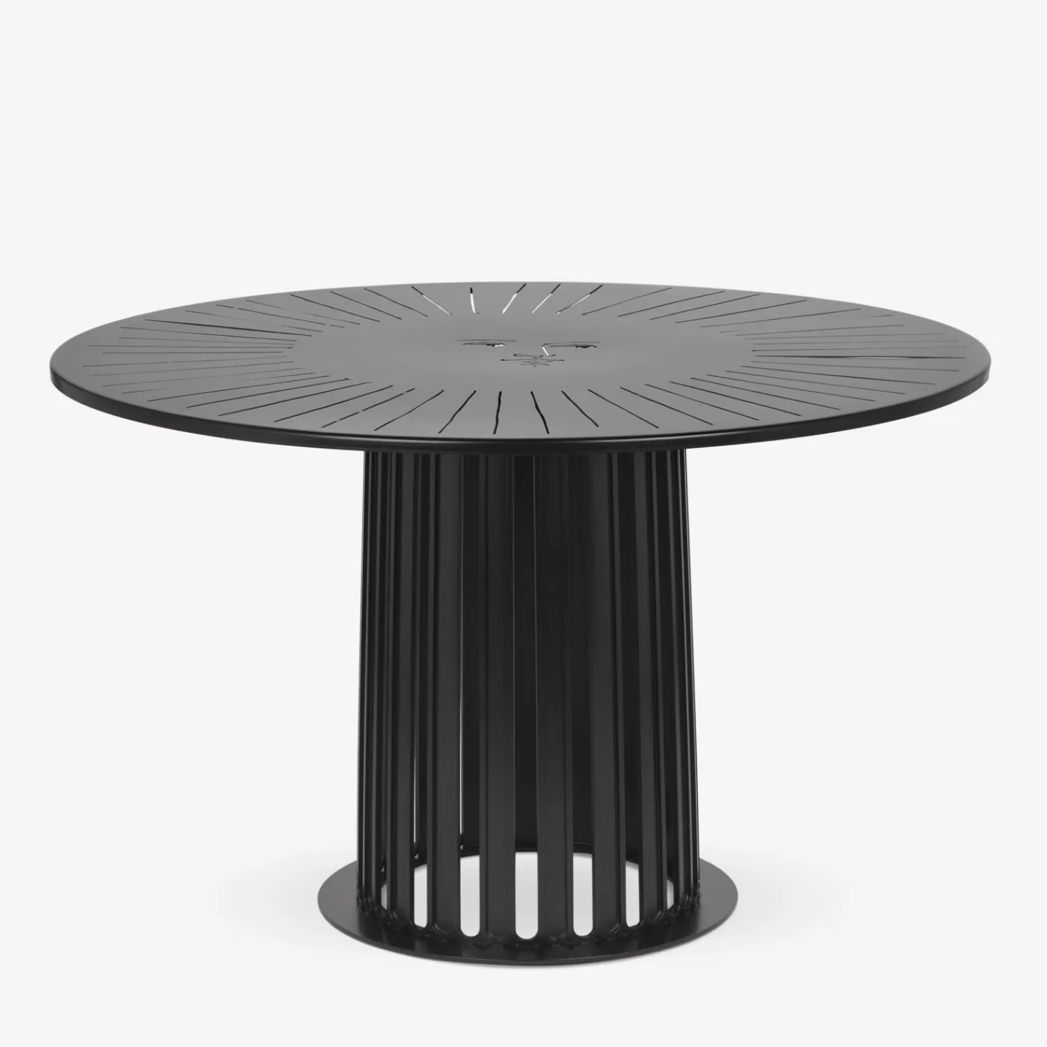 Tables<Fornasetti Outdoor Table Ara Solis Black