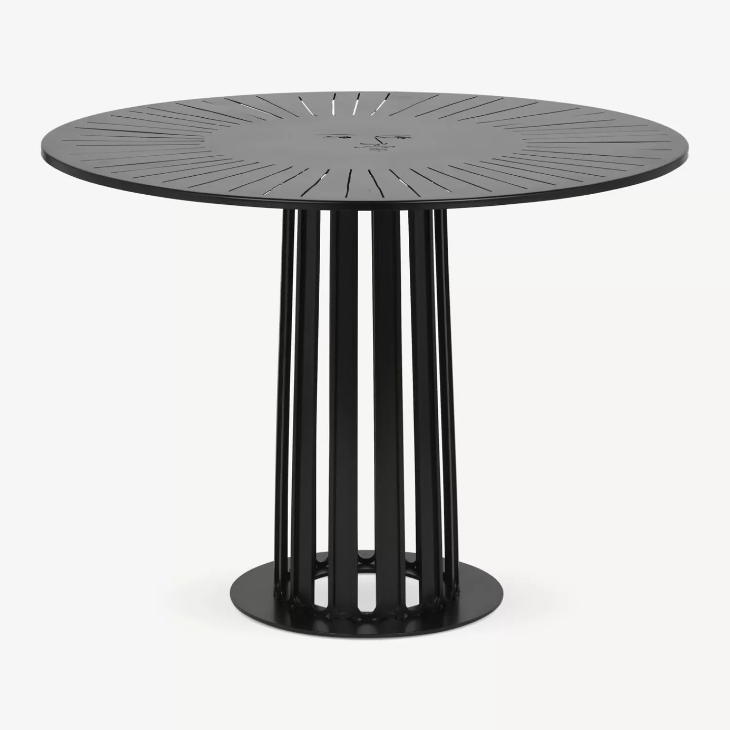 Tables<Fornasetti Outdoor Table Ara Solis Black