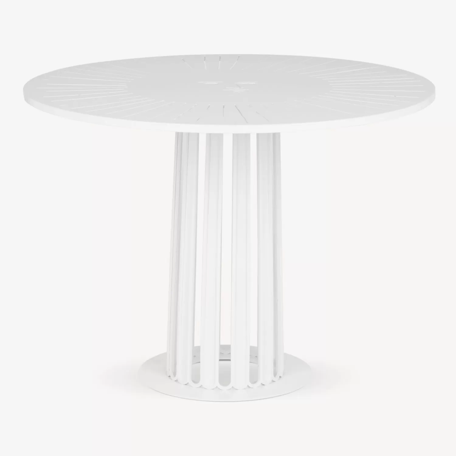 Tables<Fornasetti Outdoor Table Ara Solis White