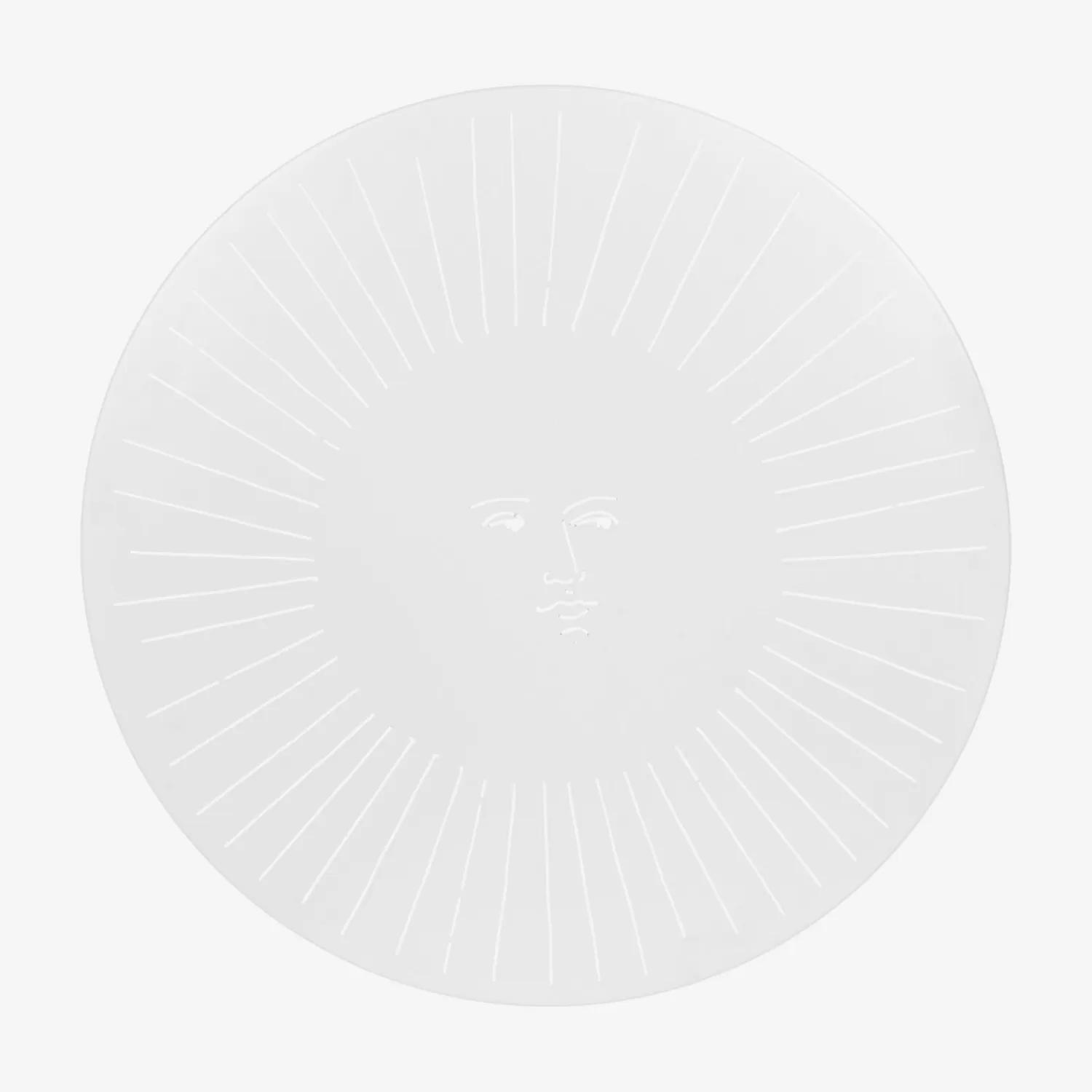 Tables<Fornasetti Outdoor Table Ara Solis White