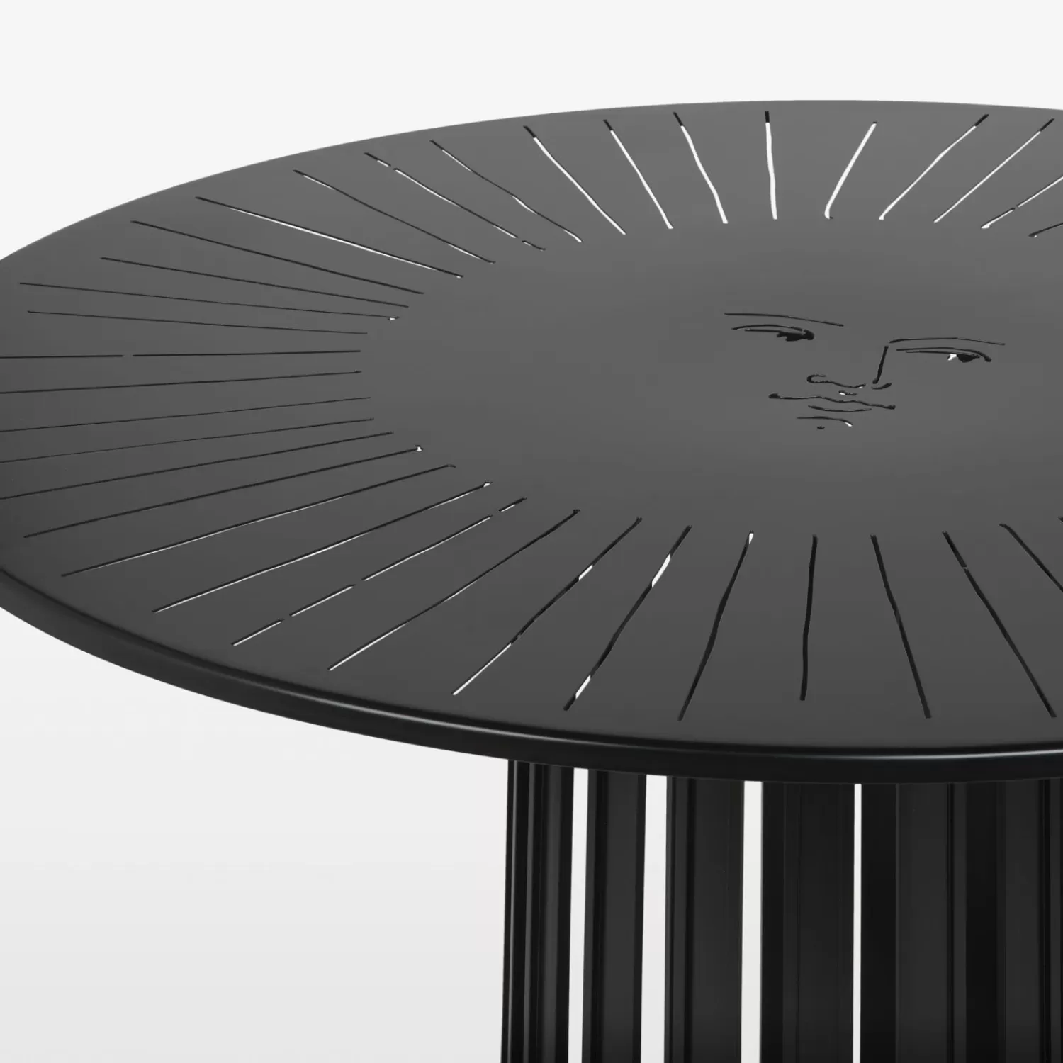 Tables<Fornasetti Outdoor Table Ara Solis Black
