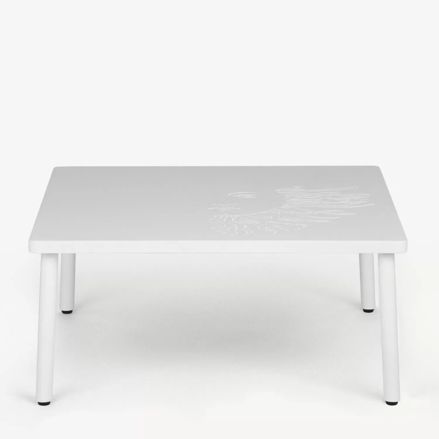 Tables<Fornasetti Outdoor Table Solitario White