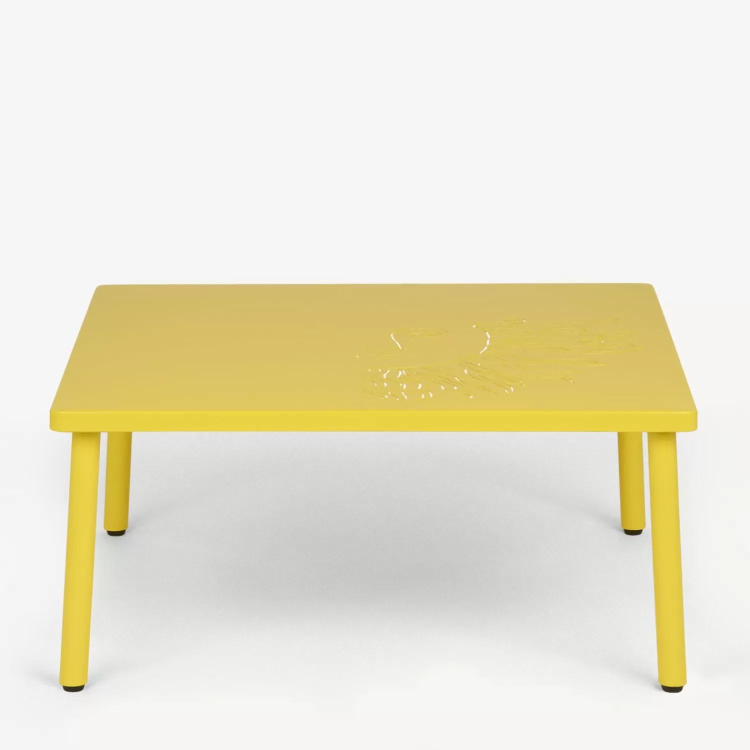 Tables<Fornasetti Outdoor Table Solitario Yellow