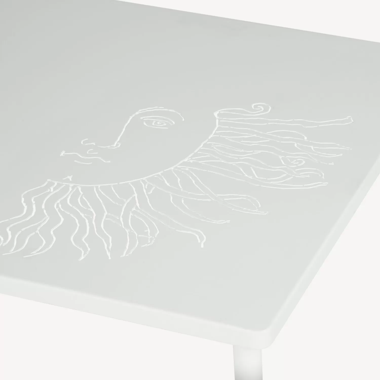 Tables<Fornasetti Outdoor Table Solitario White