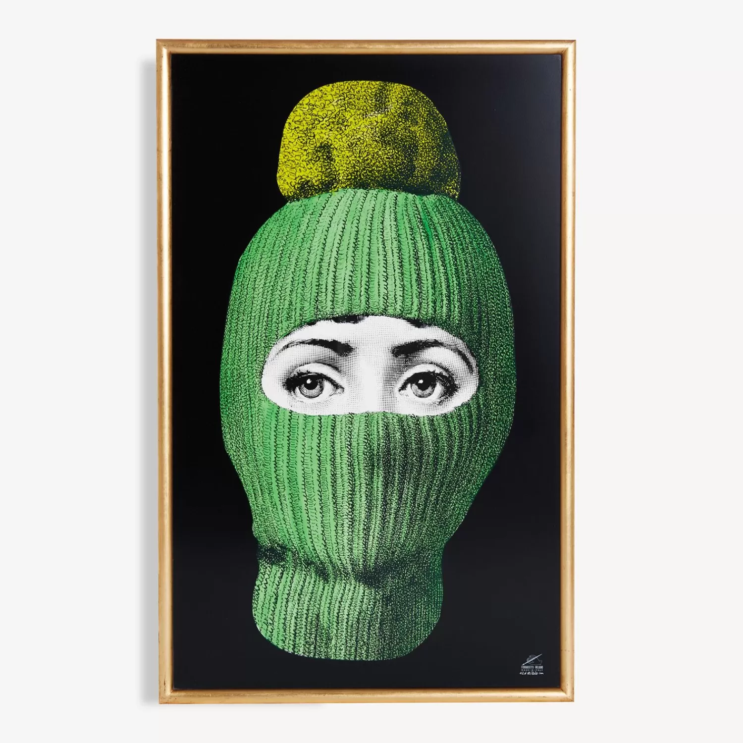 Decorative Panels<Fornasetti Panel Lux Gstaad Green/Yellow/Black