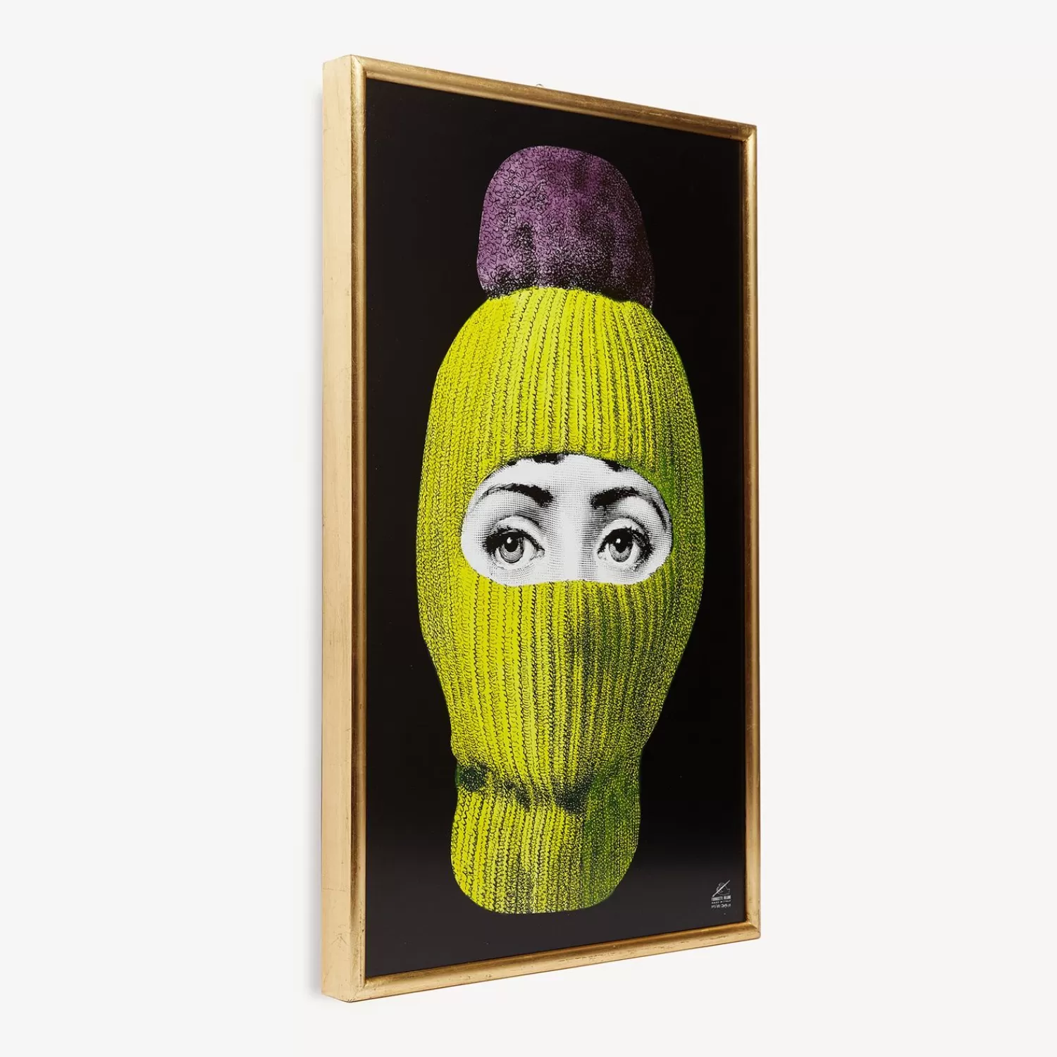 Decorative Panels<Fornasetti Panel Lux Gstaad Yellow/Purple/Black
