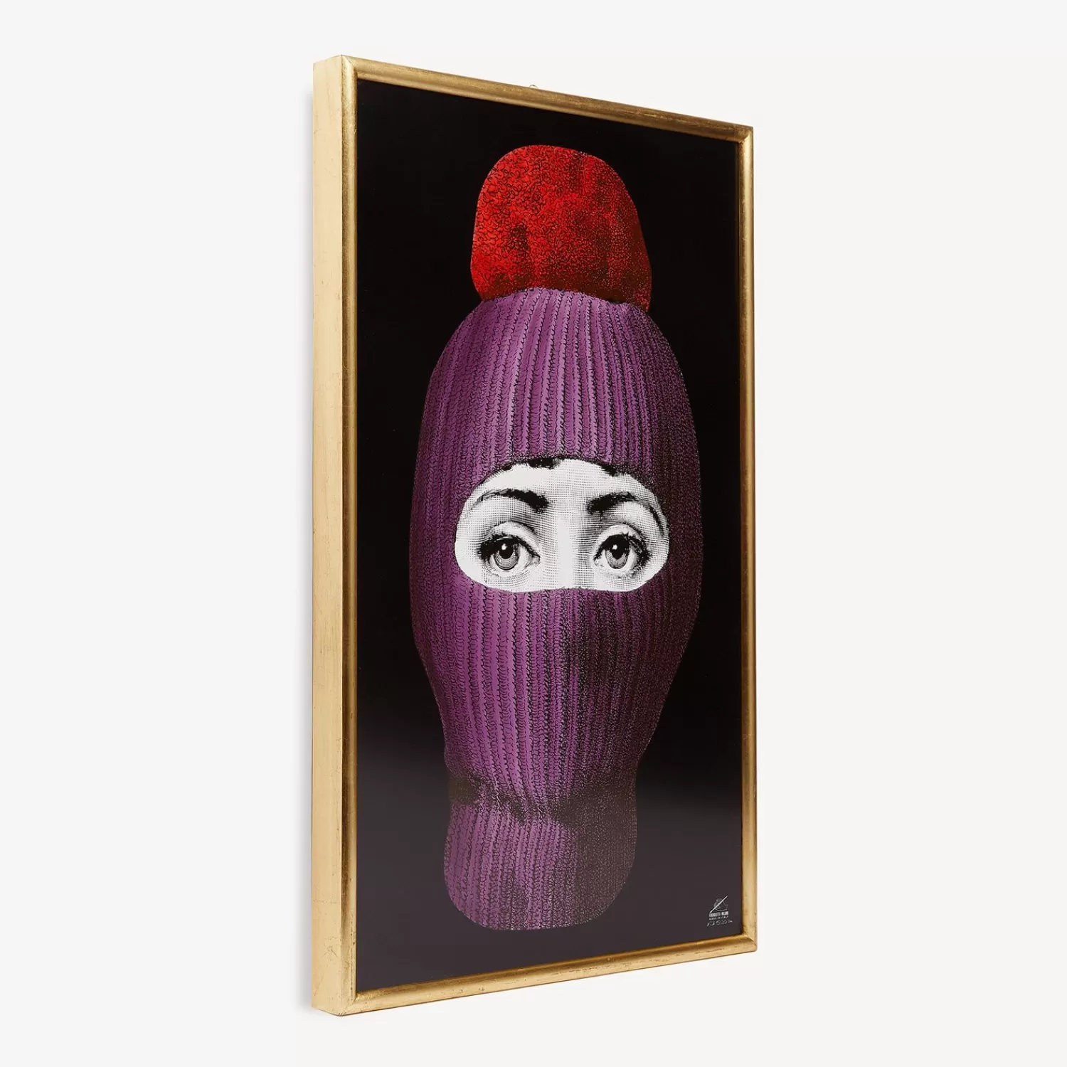 Decorative Panels<Fornasetti Panel Lux Gstaad Purple/Red/Black