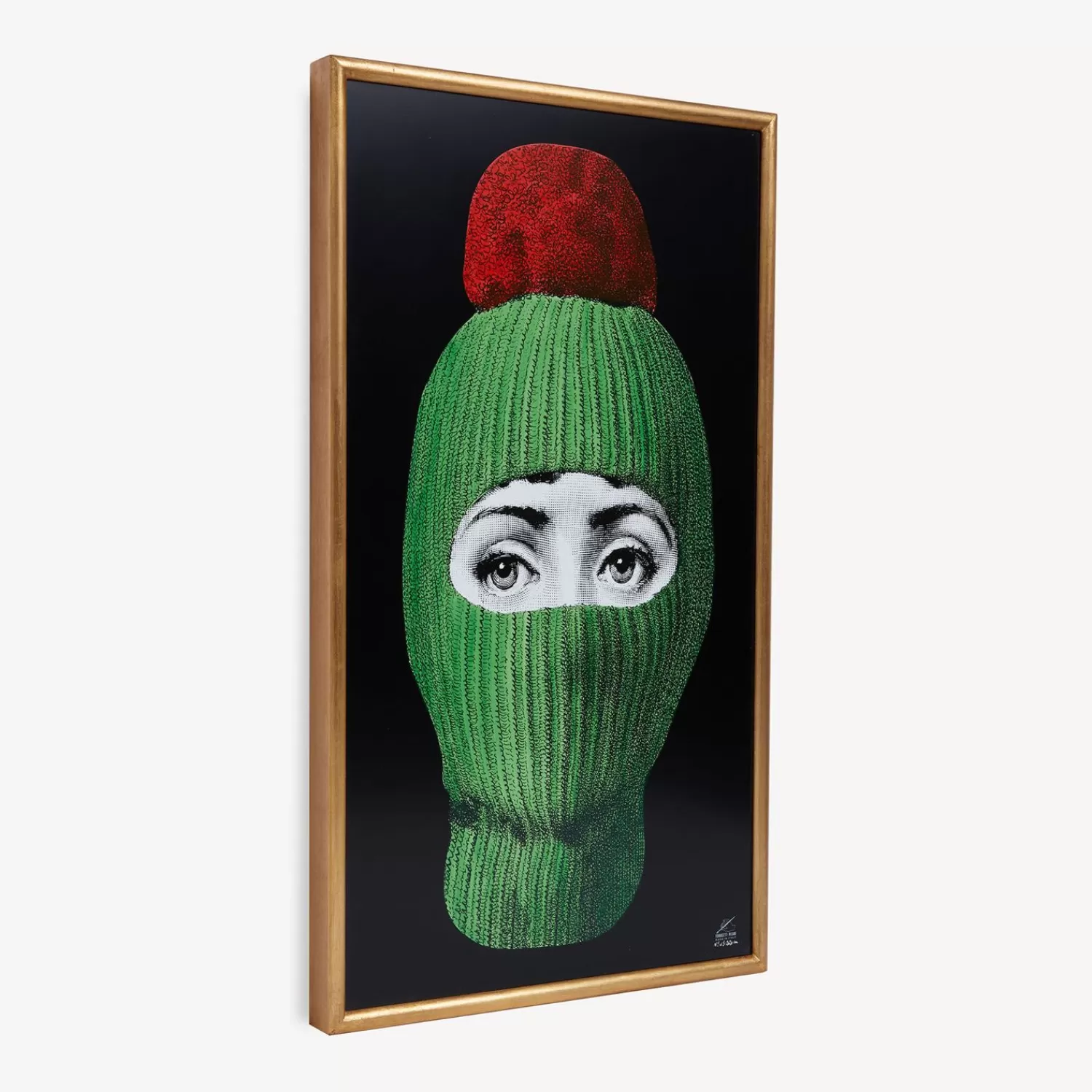 Decorative Panels<Fornasetti Panel Lux Gstaad Green/Red/Black