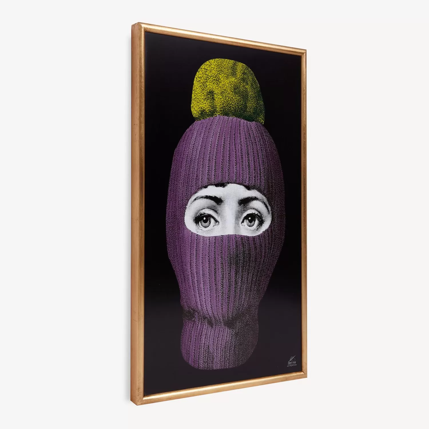 Decorative Panels<Fornasetti Panel Lux Gstaad Purple/Yellow/Black