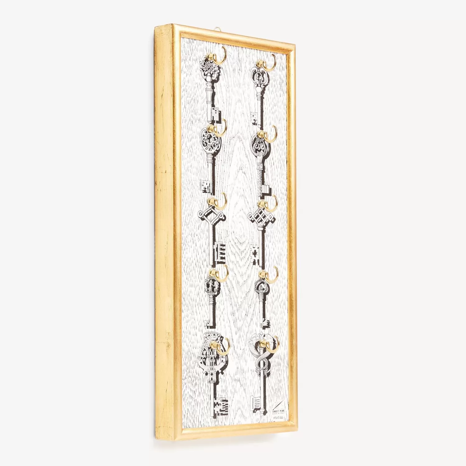 Decorative Panels<Fornasetti Panel Portachiavi White/Black