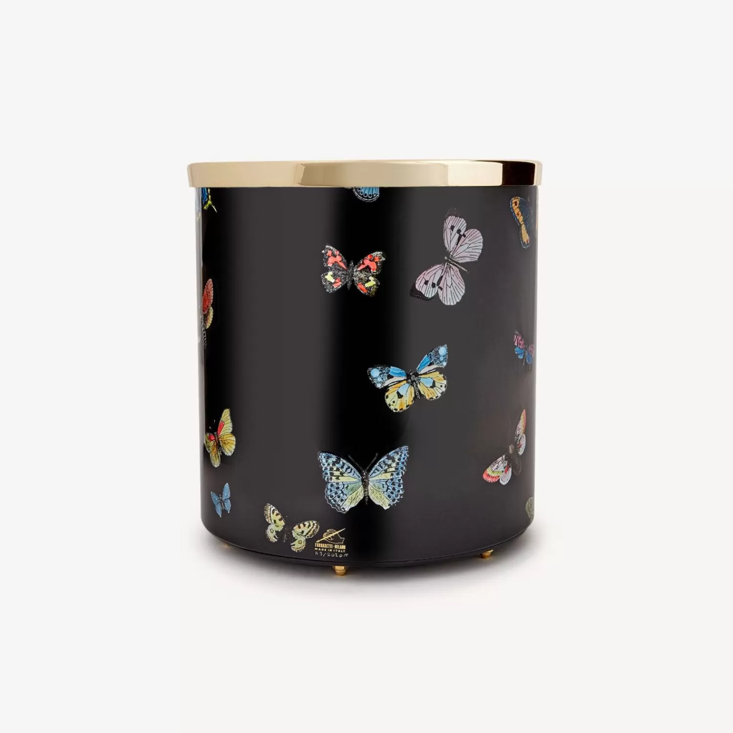 Paper Baskets<Fornasetti Paper Basket Farfalle Multicolour