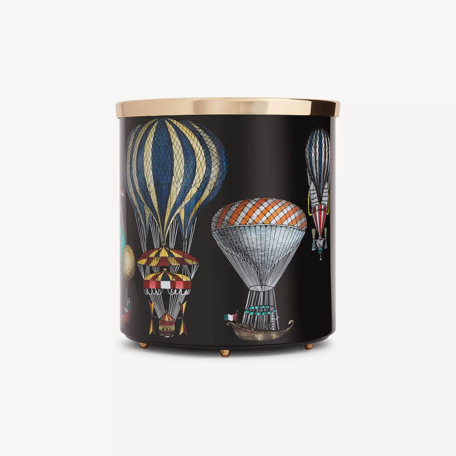 Paper Baskets<Fornasetti Paper Basket Palloni Multicolour
