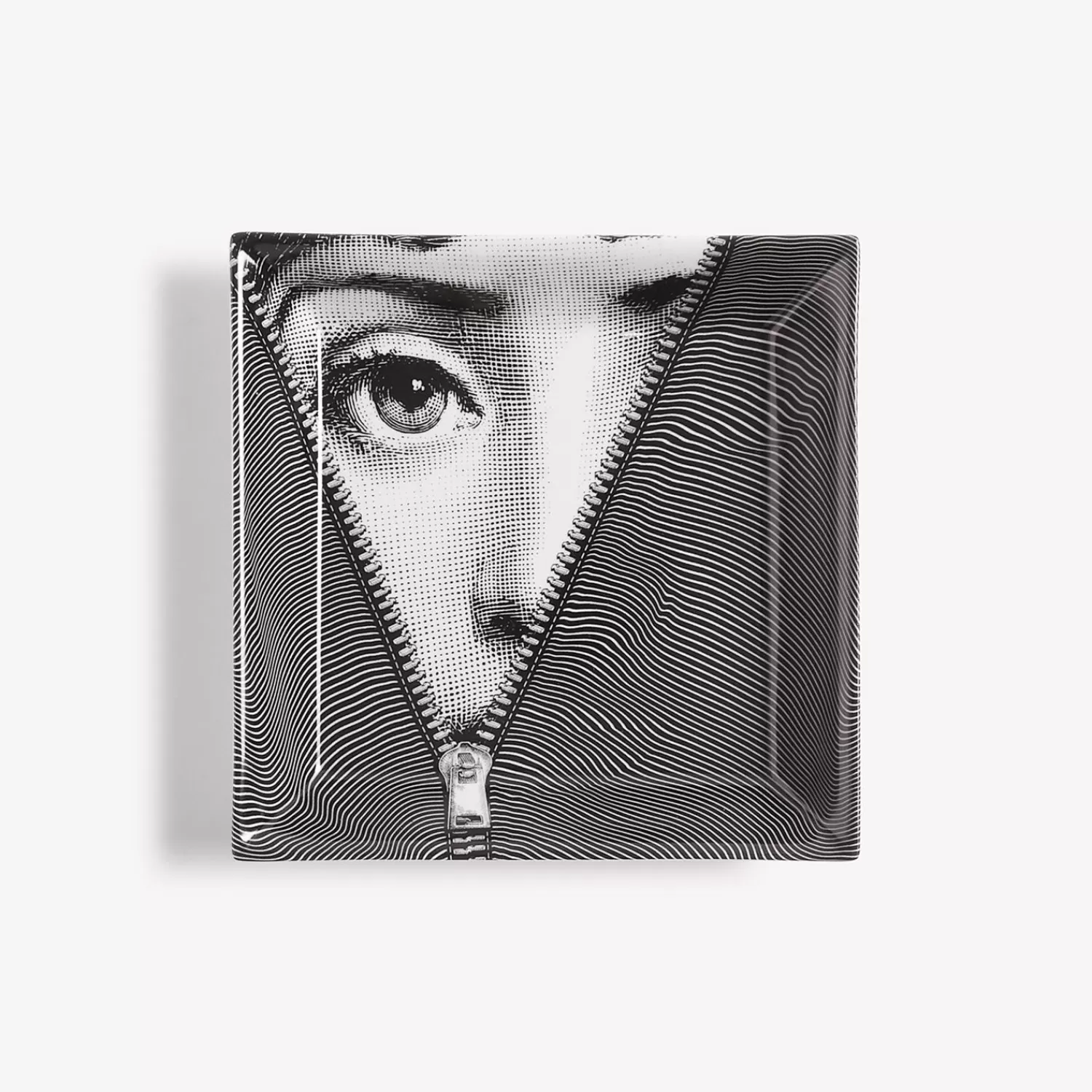 Decorative Plates<Fornasetti Plate Tema E Variazioni N.401 White/Black
