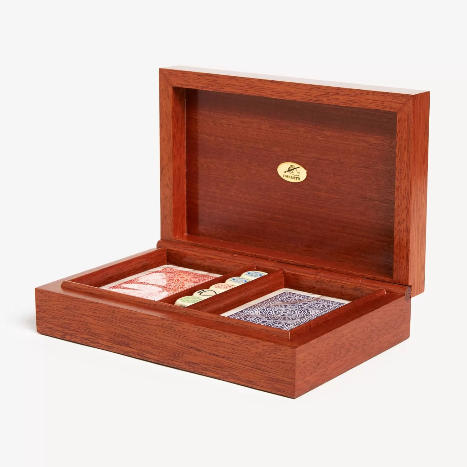 Glove Boxes<Fornasetti Playing Card Box Citta Di Carte Multicolour