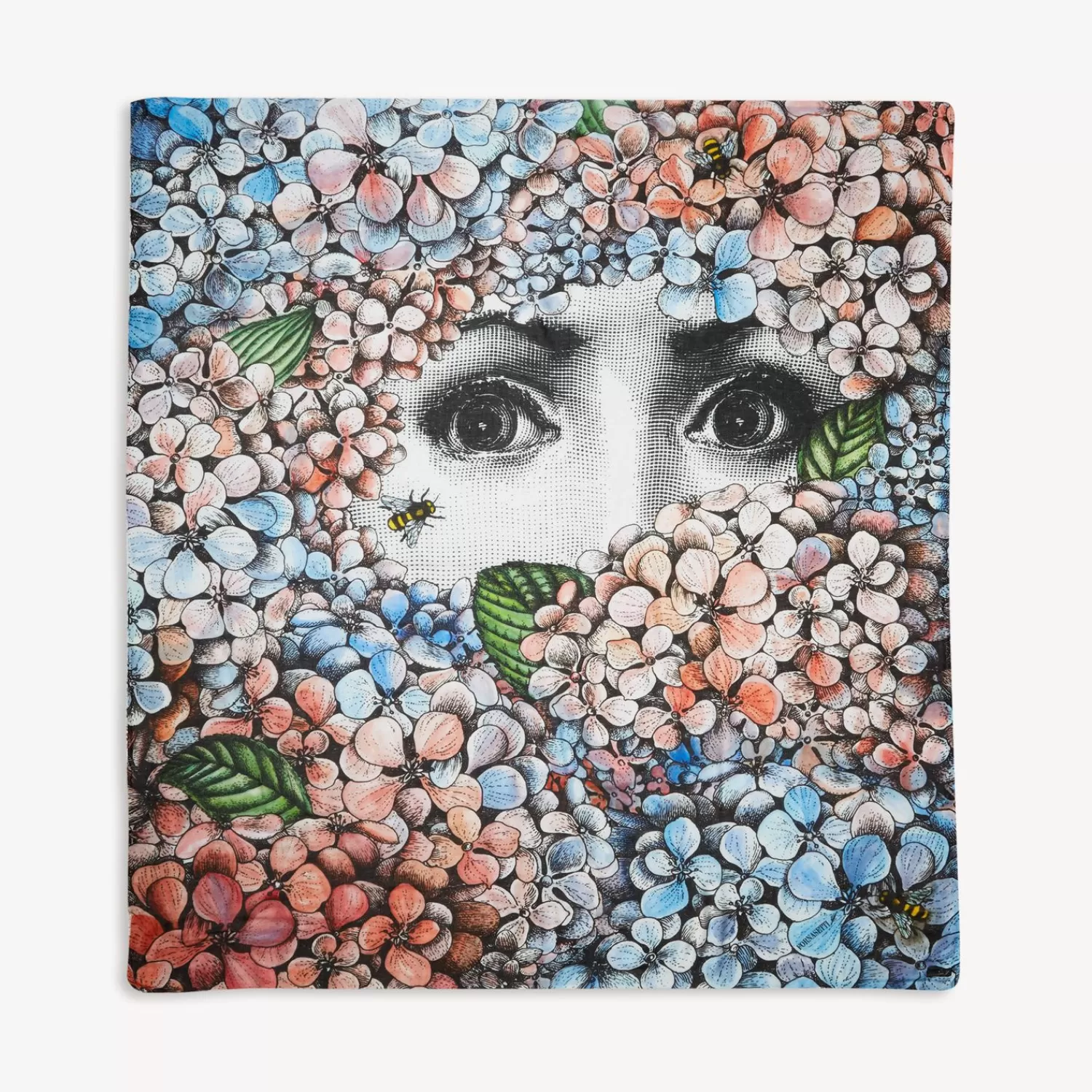 Ties<Fornasetti Scarf Ortensia Multicolour