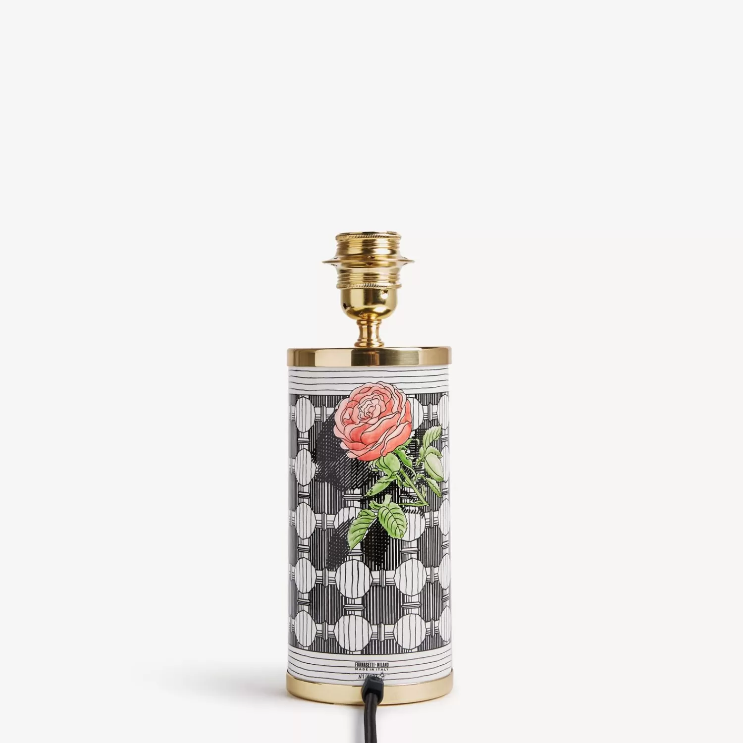 Lamps And Lampshades<Fornasetti Small Lamp Musciarabia Con Rose Multicolour