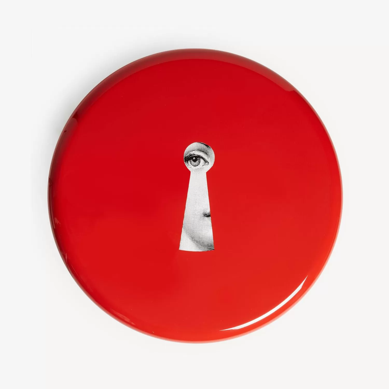 Stools<Fornasetti Stool Serratura White/Black/Red