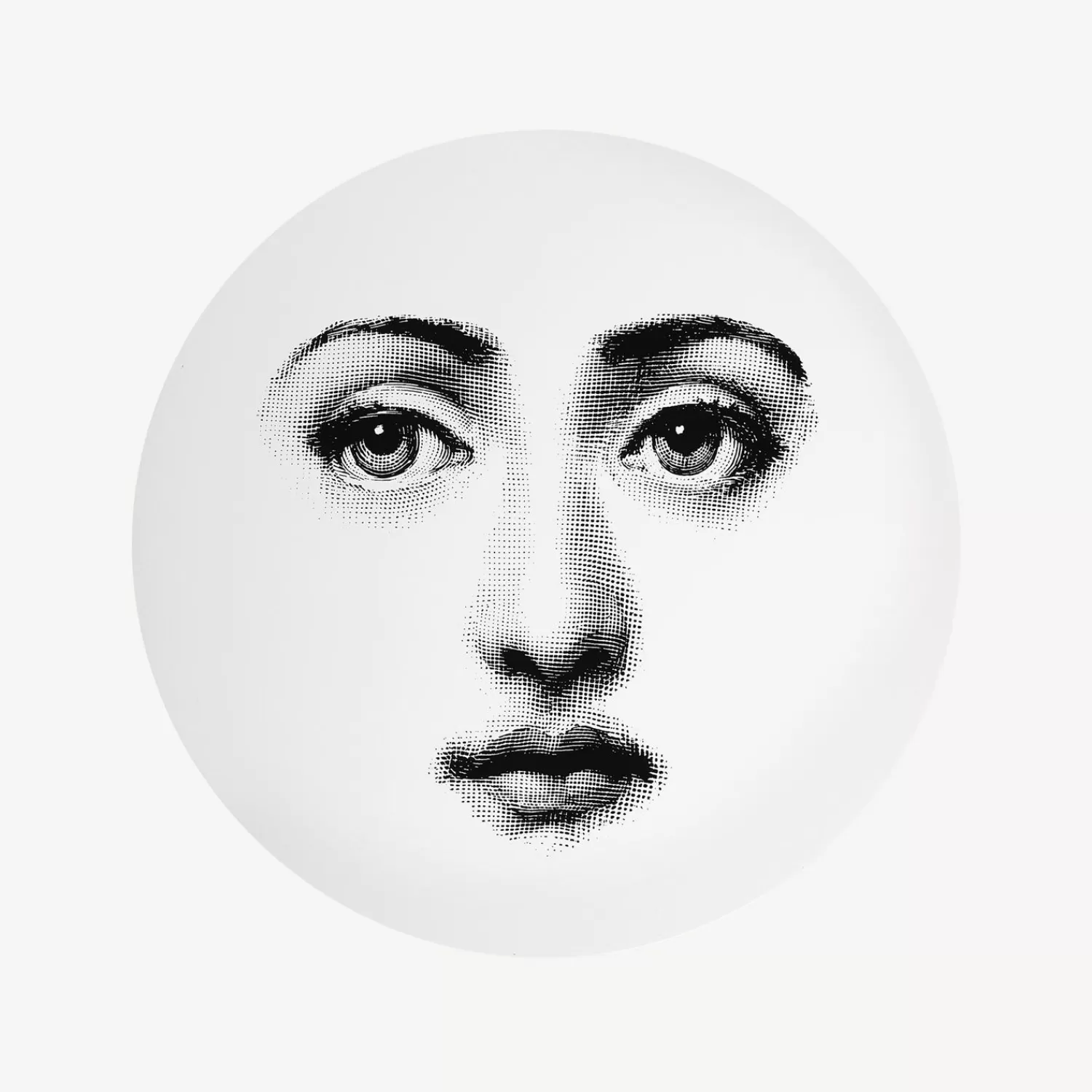 Tables<Fornasetti Table Top Tema E Variazioni N.6 White/Black