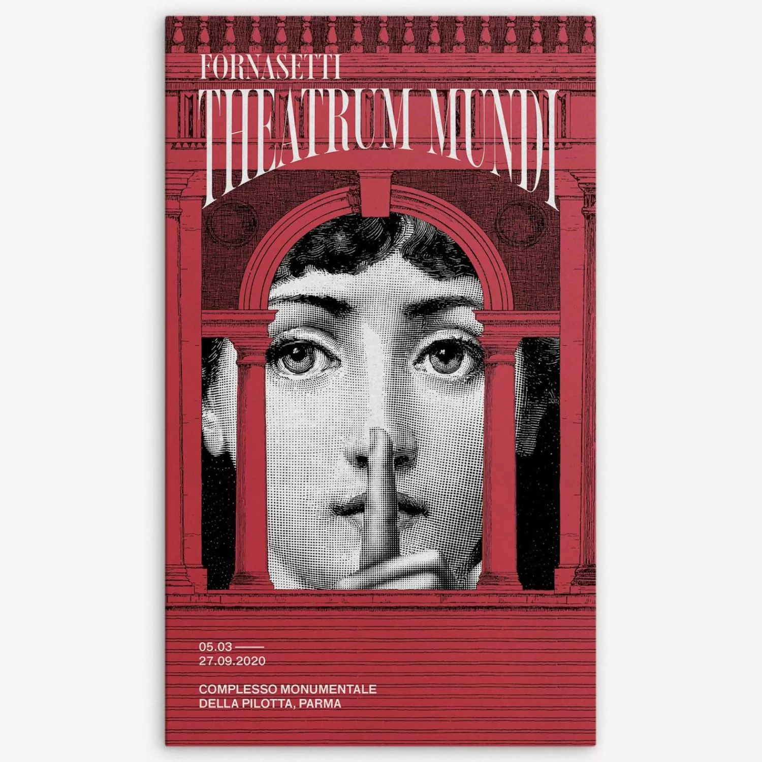Books<Fornasetti Theatrum Mundi Catalogue White/Black/Red