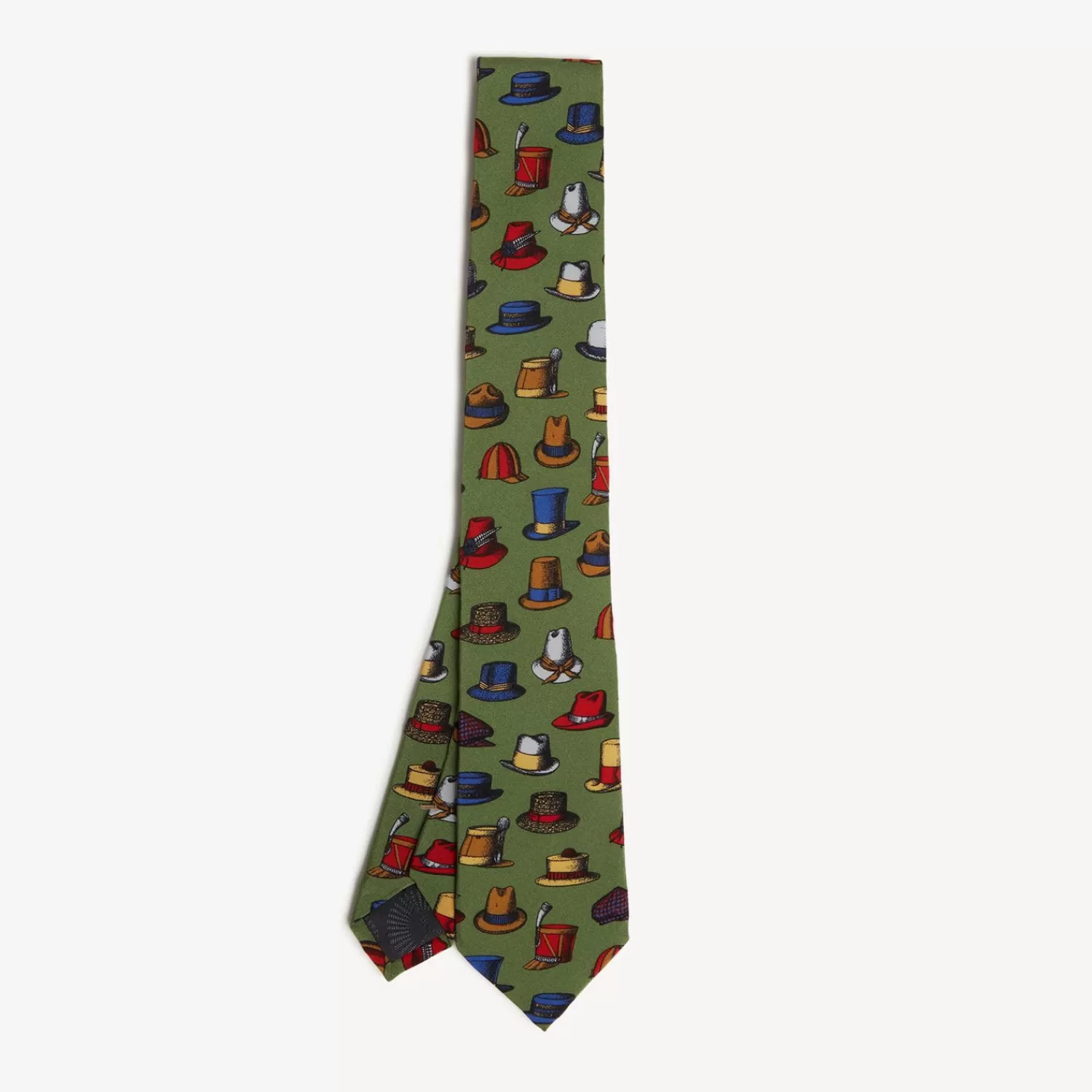 Ties<Fornasetti Tie Cappelli Multicolour
