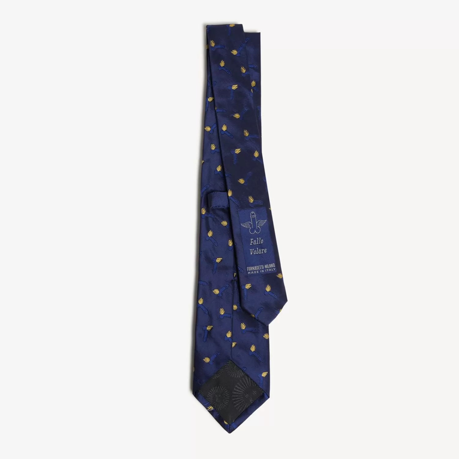 Ties<Fornasetti Tie Fallo Volare Blue
