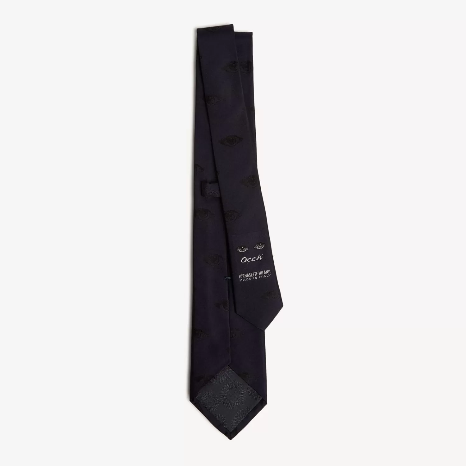 Ties<Fornasetti Tie Occhi Blue