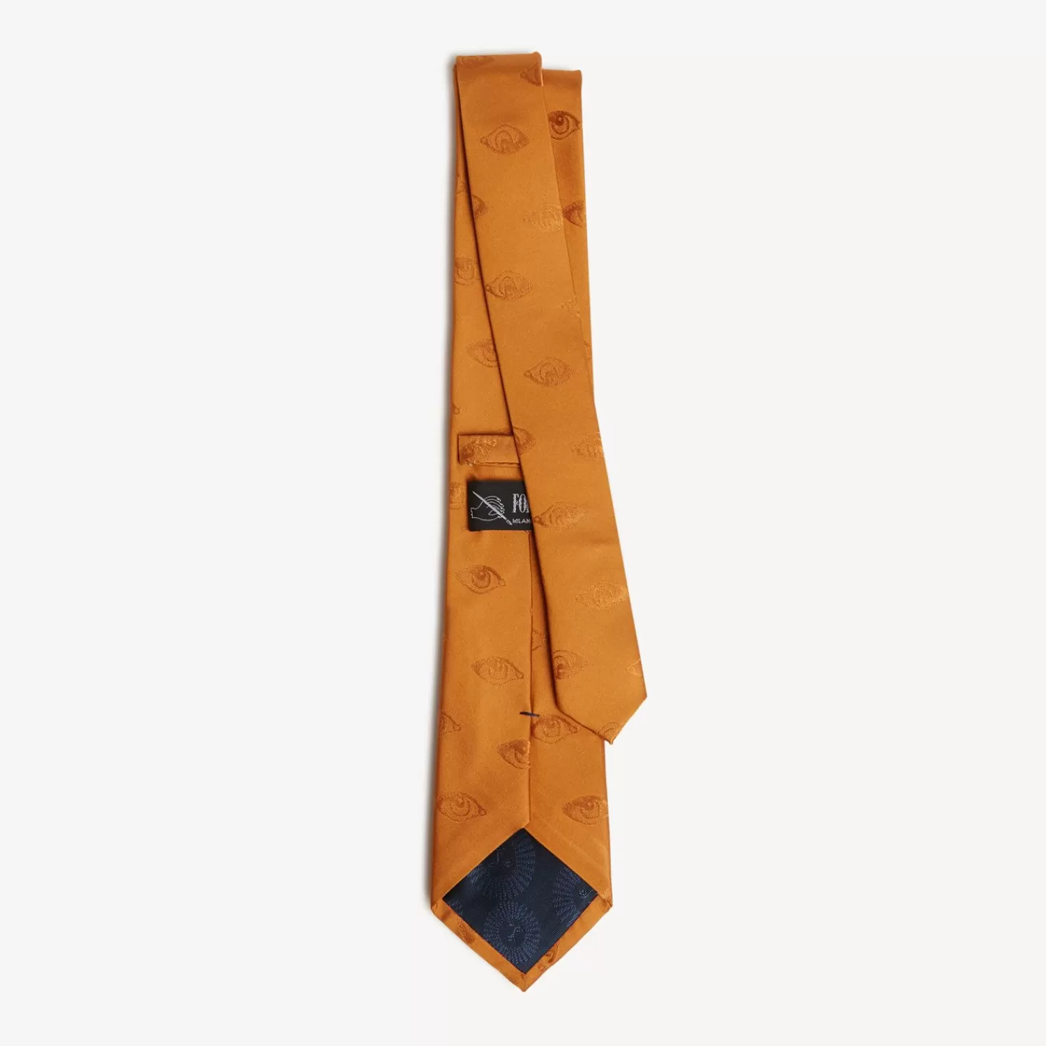 Ties<Fornasetti Tie Occhio Mustard