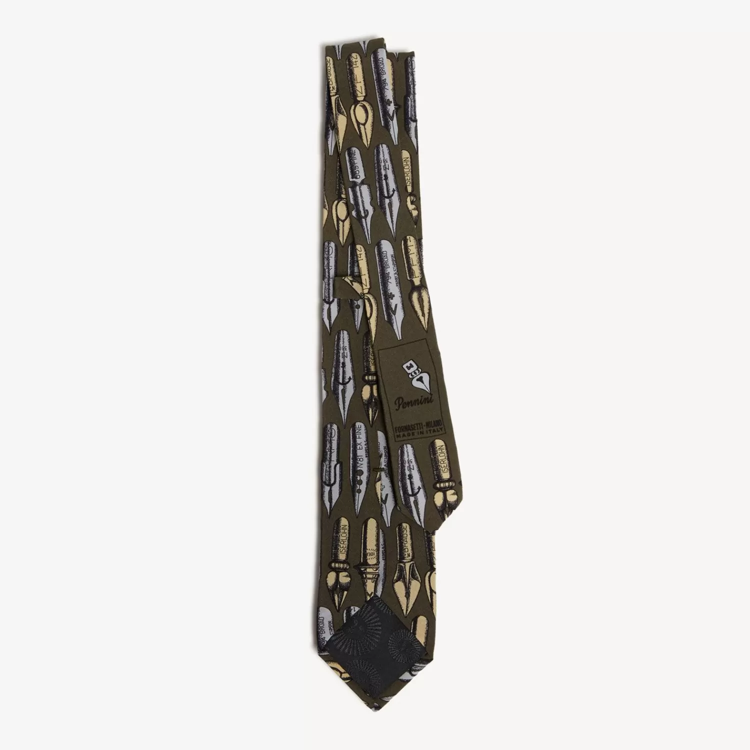 Ties<Fornasetti Tie Pennini Multicolour
