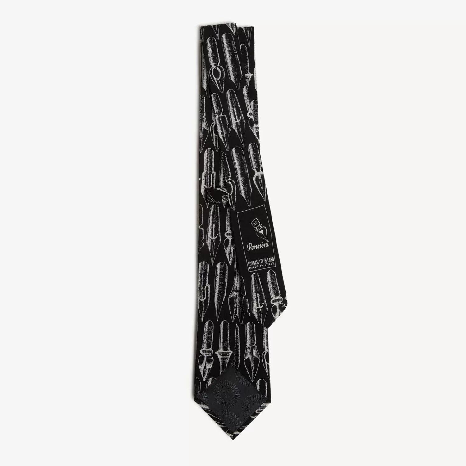 Ties<Fornasetti Tie Pennini Multicolour