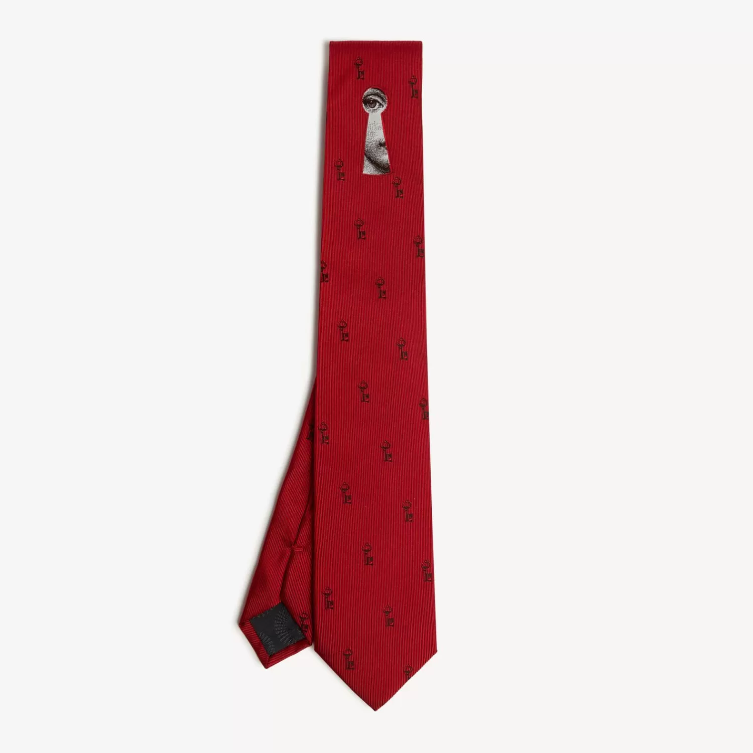 Ties<Fornasetti Tie Serratura Red