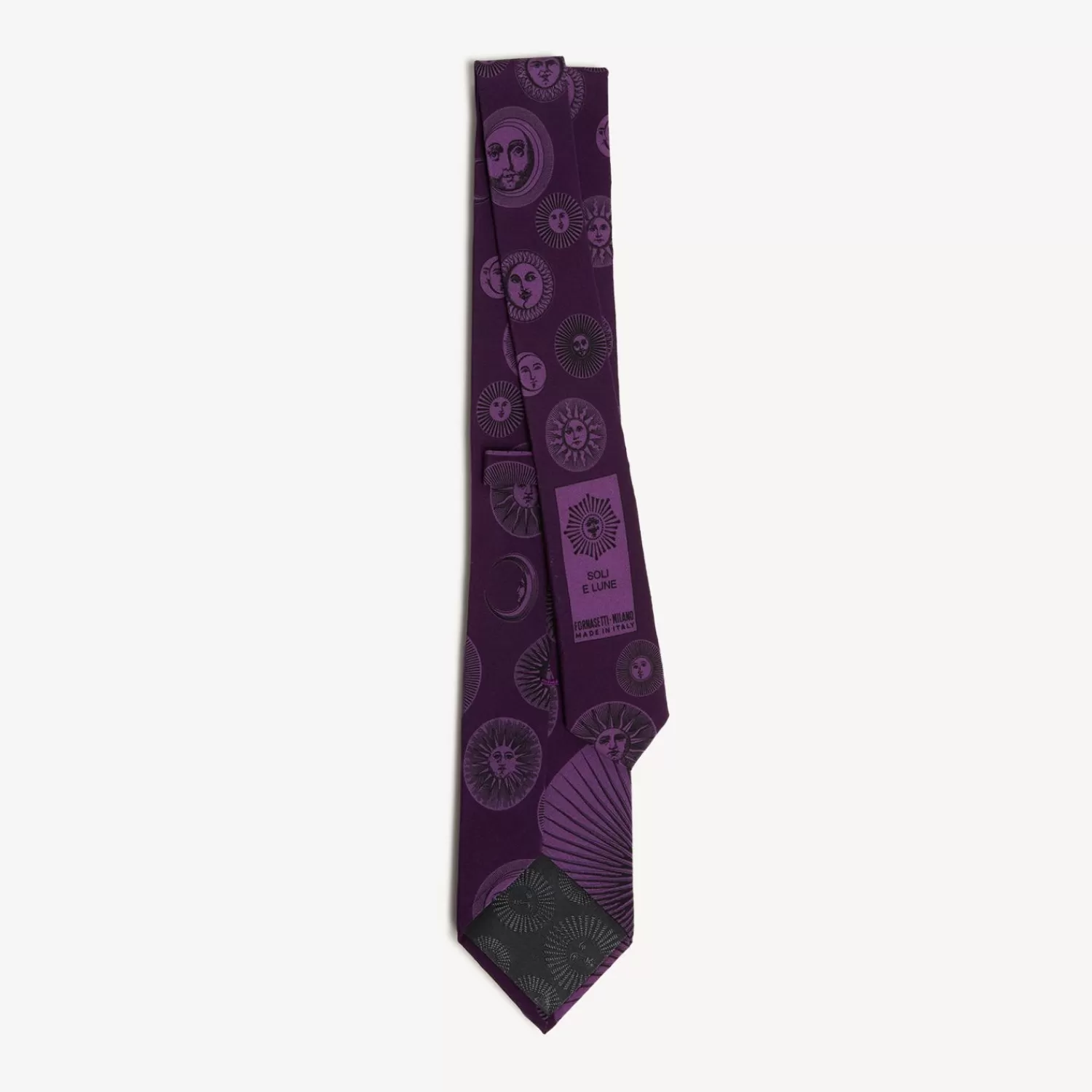 Ties<Fornasetti Tie Soli Purple