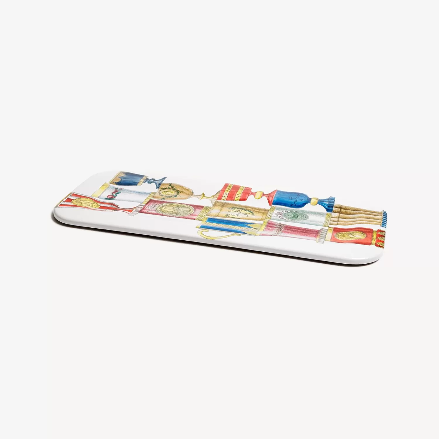 Decorative Trays And Pliants<Fornasetti Tray Bicchieri Boemia Multicolour