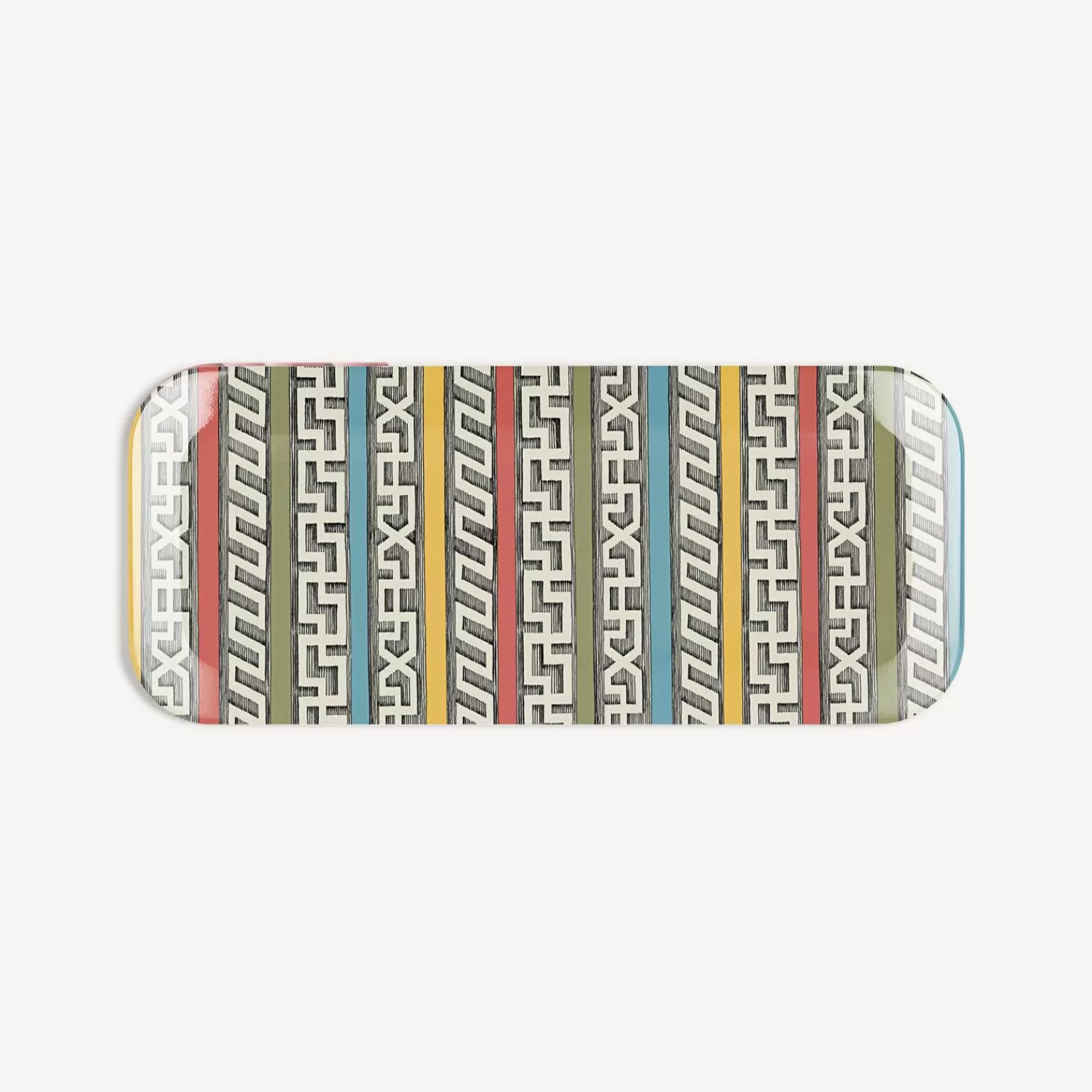 Decorative Trays And Pliants<Fornasetti Tray Bordi Antichi Multicolour