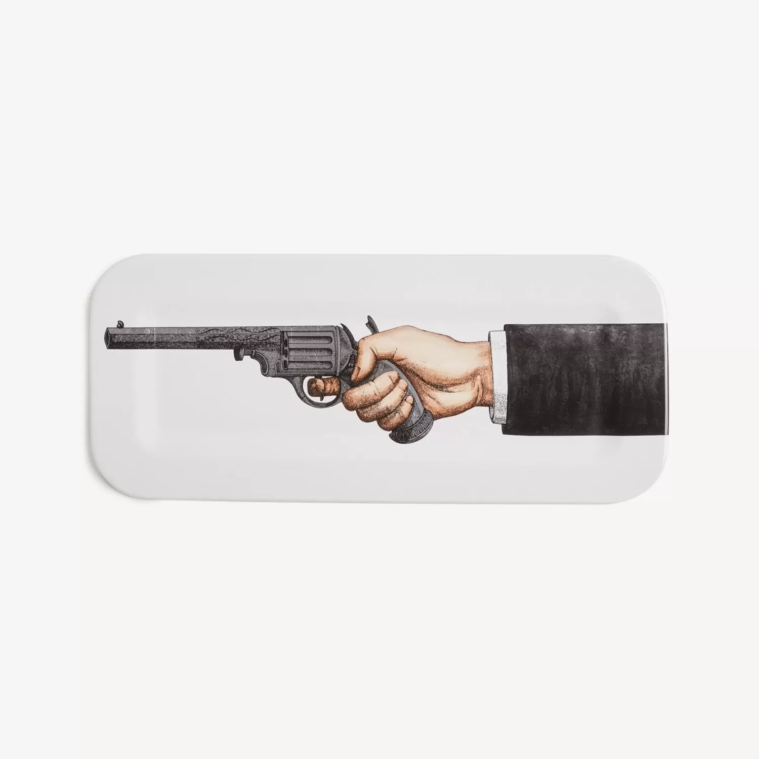 Decorative Trays And Pliants<Fornasetti Tray Braccio Con Pistola Multicolour