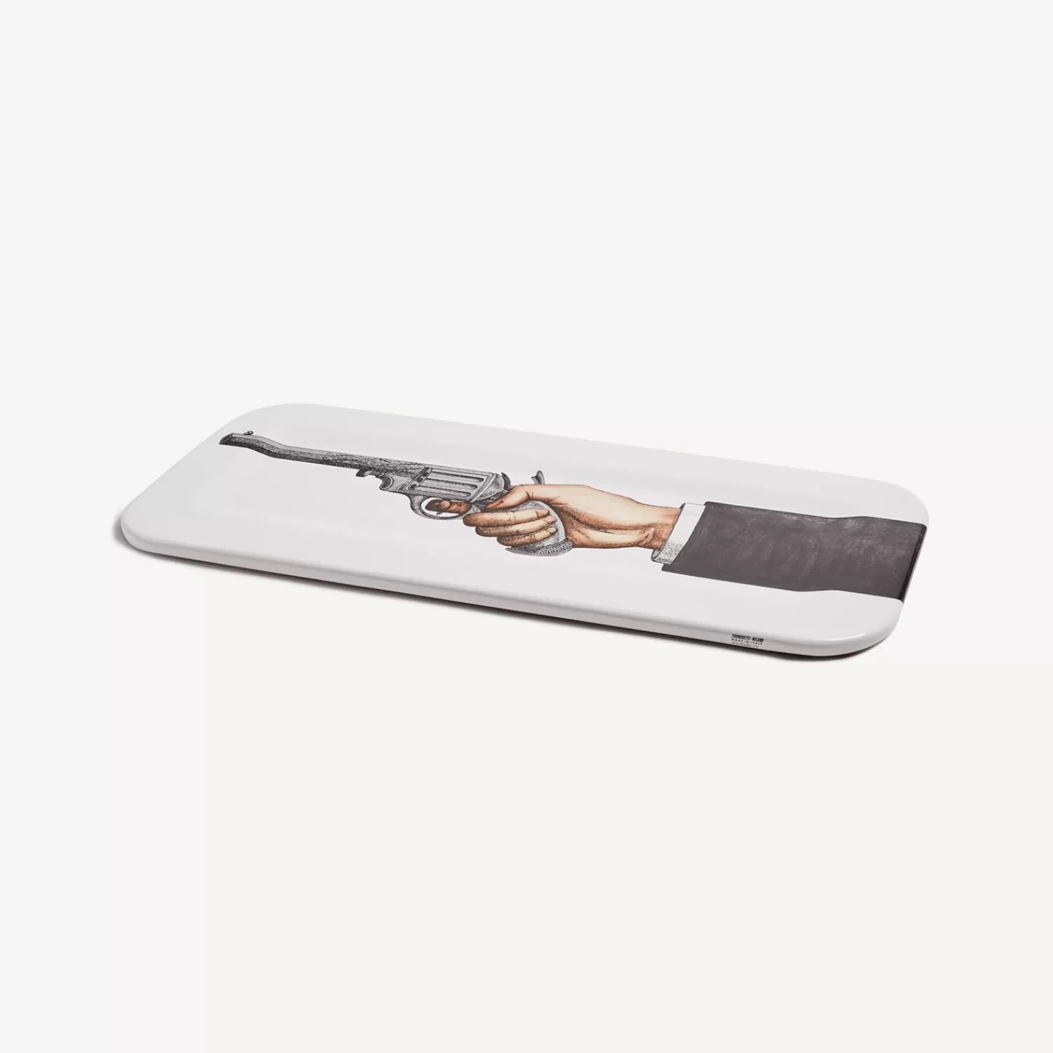 Decorative Trays And Pliants<Fornasetti Tray Braccio Con Pistola Multicolour