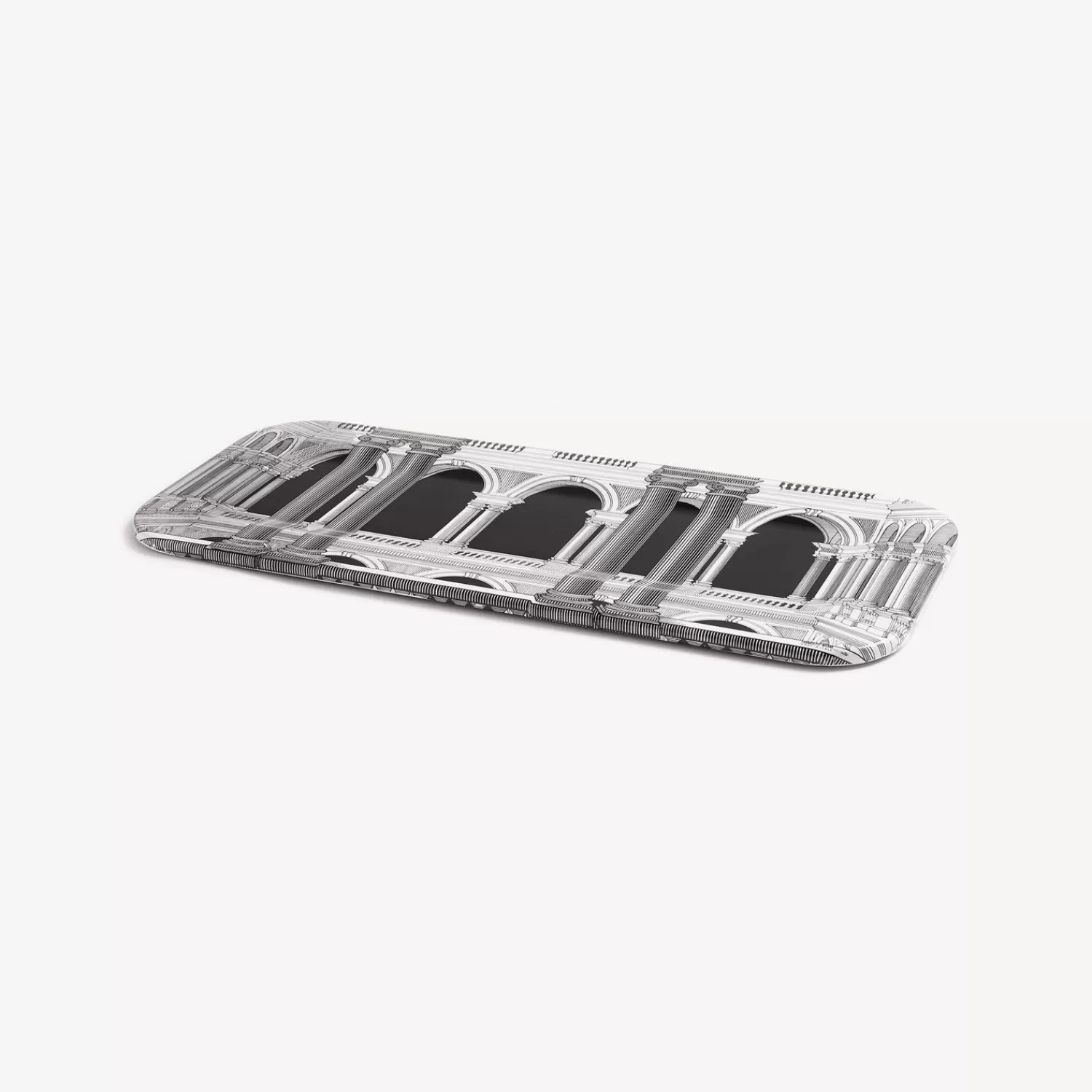 Decorative Trays And Pliants<Fornasetti Tray Brera White/Black