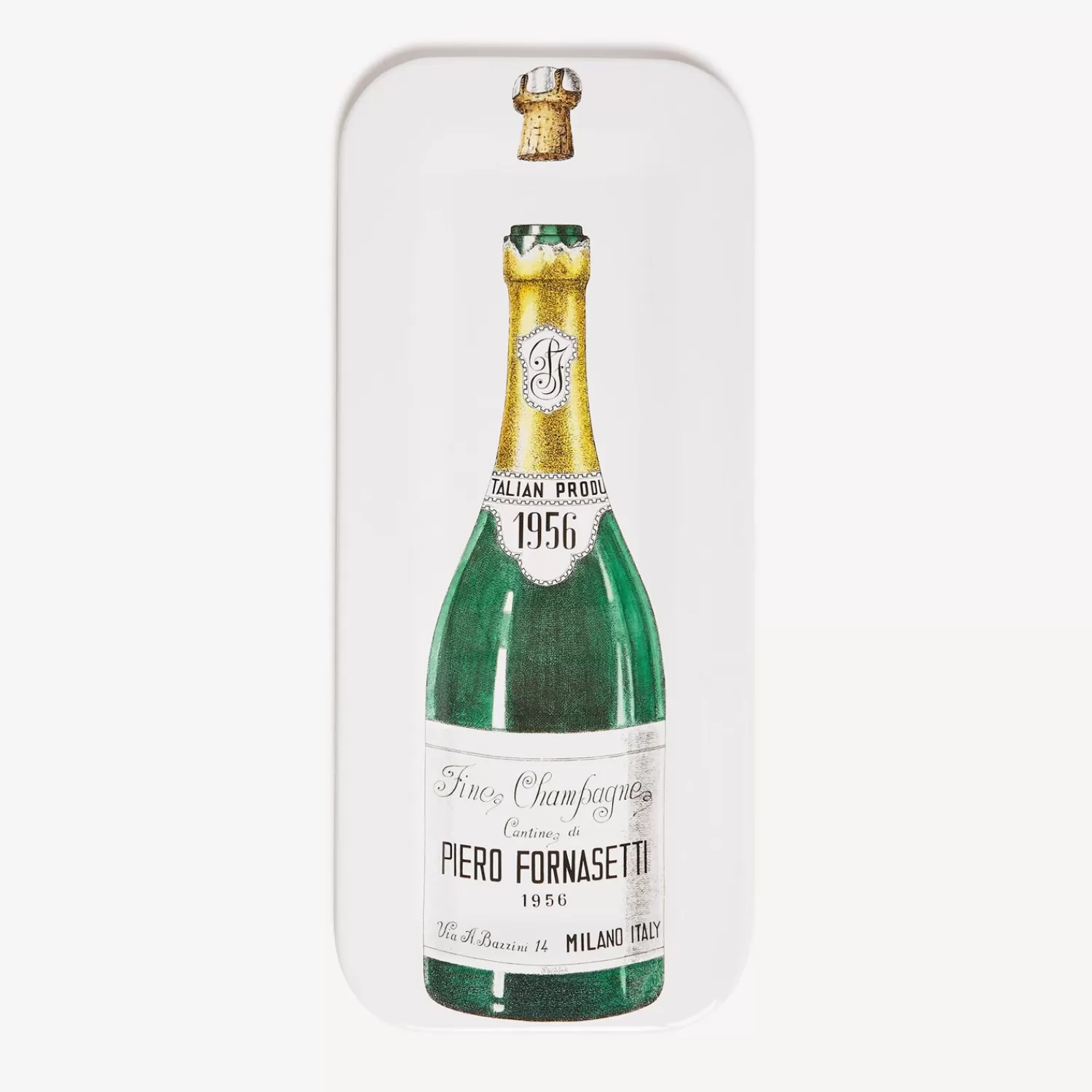 Decorative Trays And Pliants<Fornasetti Tray Champagne Multicolour