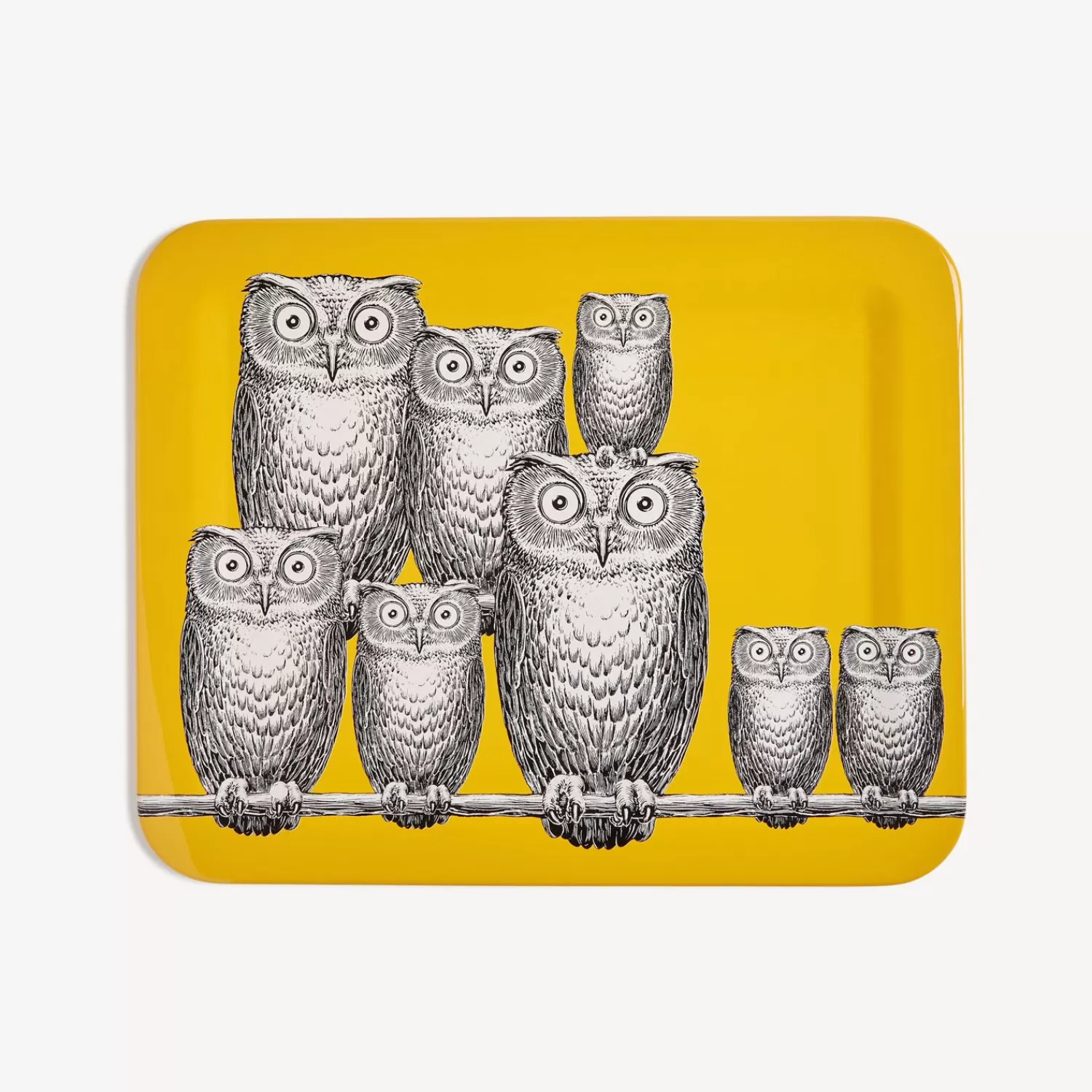Decorative Trays And Pliants<Fornasetti Tray Civette Multicolour